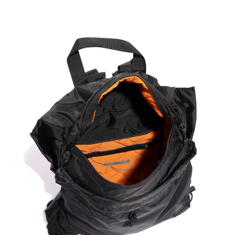 Porter Yoshida & Co Force Rucksack Black-Bag-Clutch Cafe
