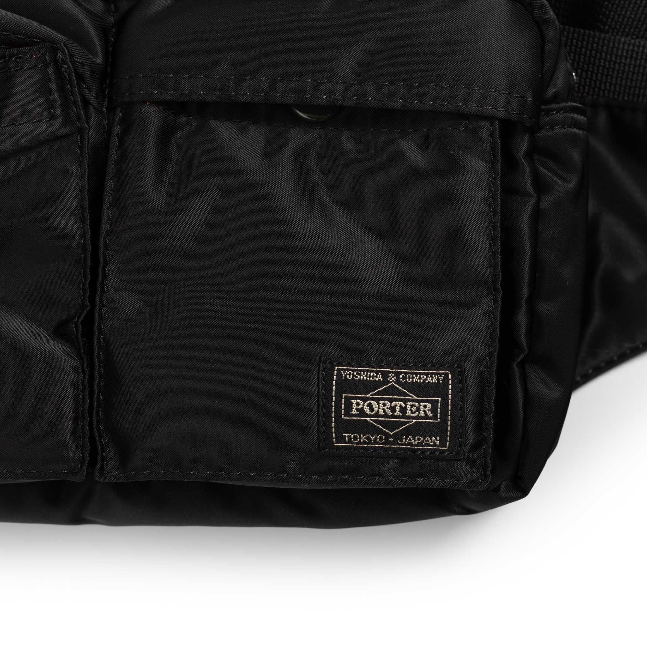Porter Yoshida & Co Tanker Waist Bag Black-Bag-Clutch Cafe