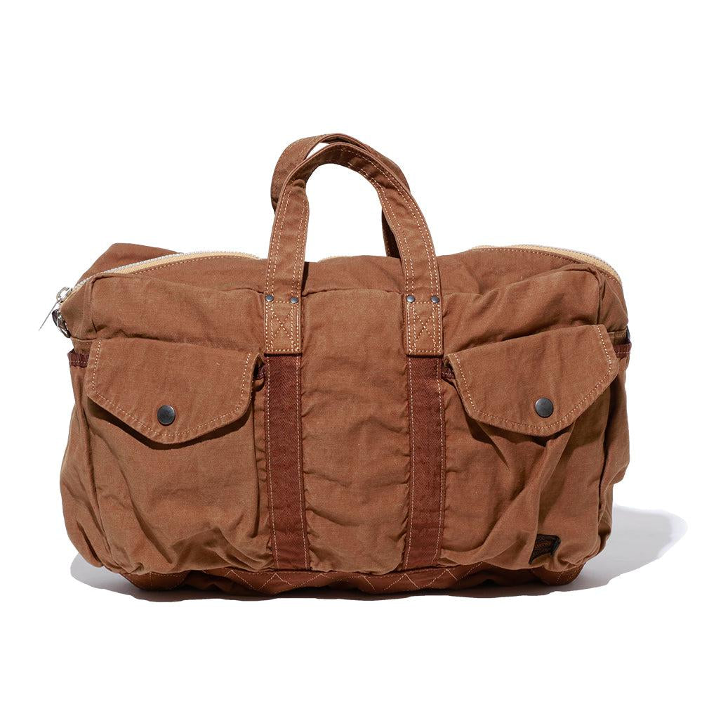 Porter Yoshida Crag 2Way Boston Bag (S) Coyote-Bag-Clutch Cafe
