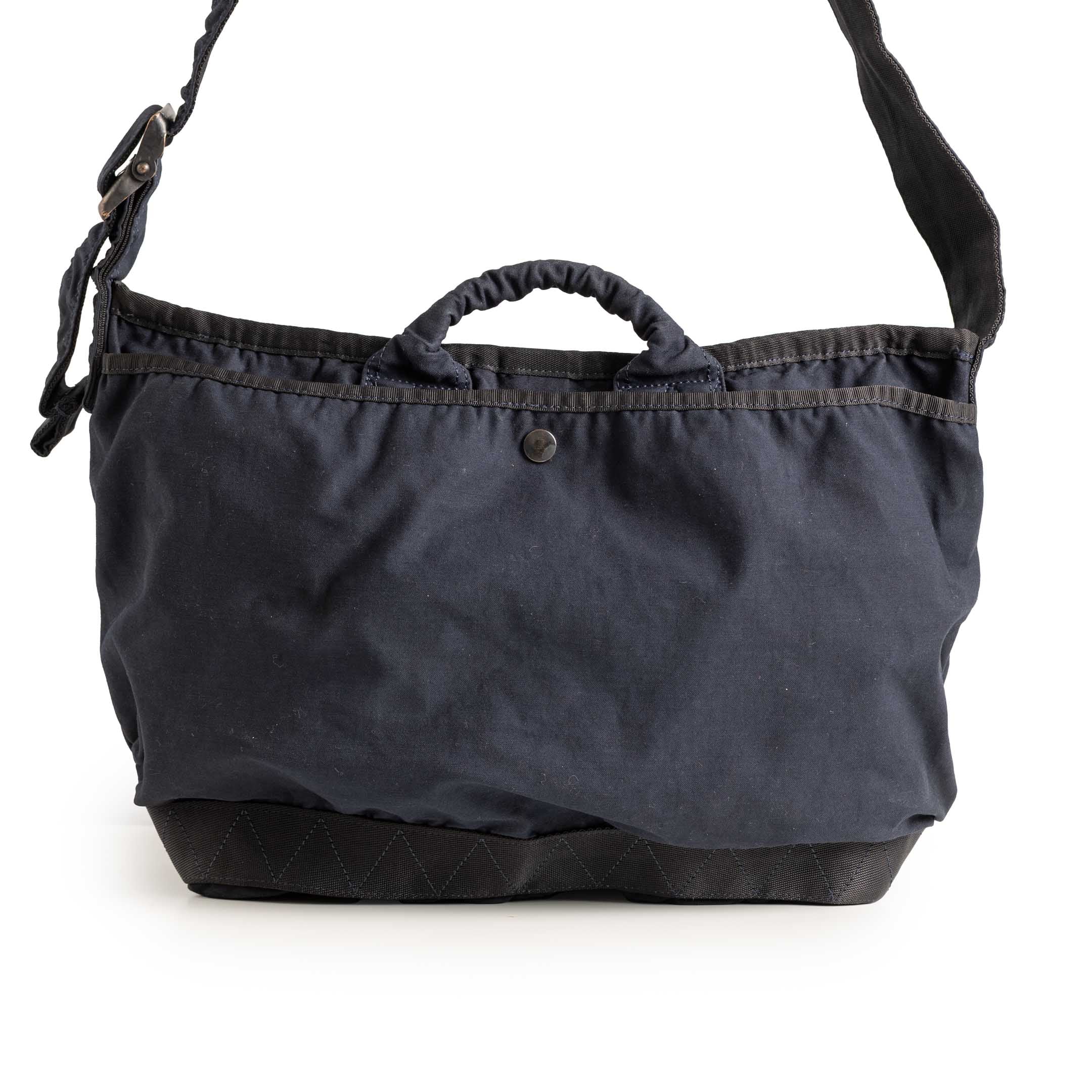 Porter Yoshida Crag Messenger Bag (M) Coyote Navy-Bag-Clutch Cafe