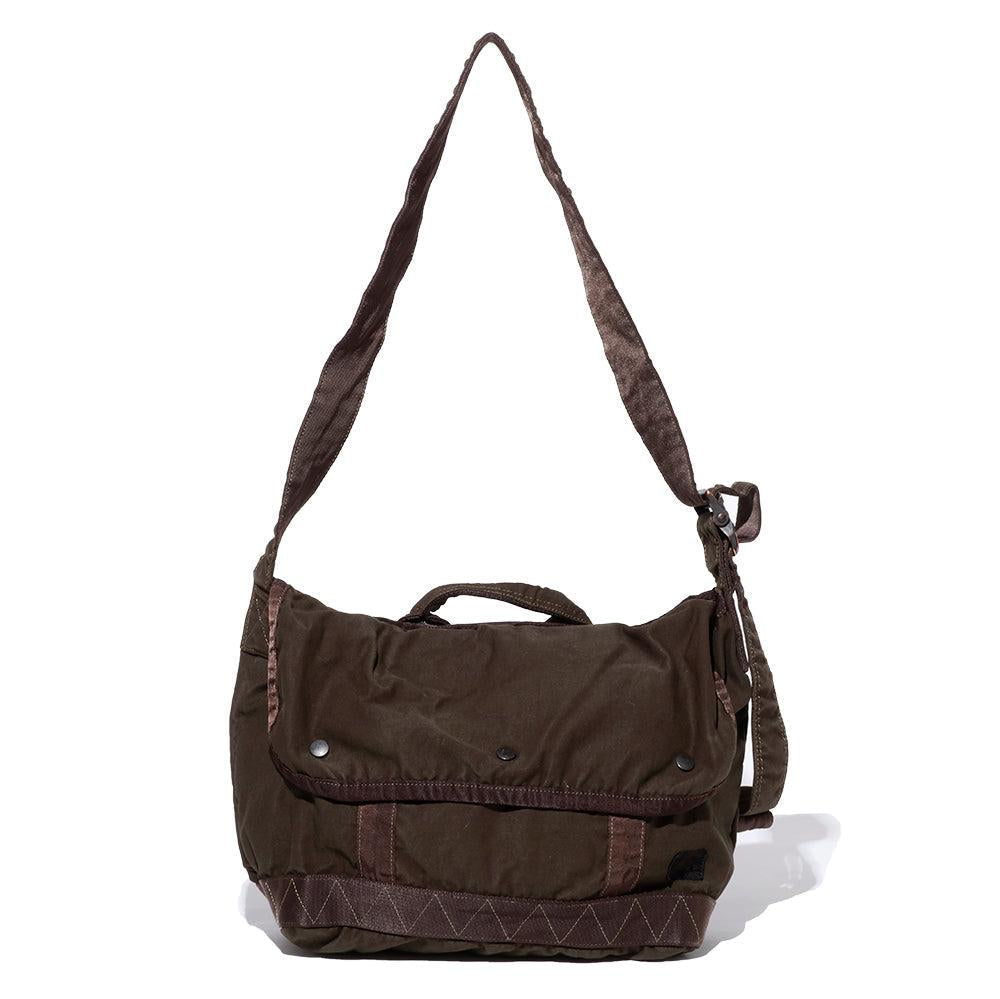Porter Yoshida Crag Messenger Bag (M) Khaki-Bag-Clutch Cafe