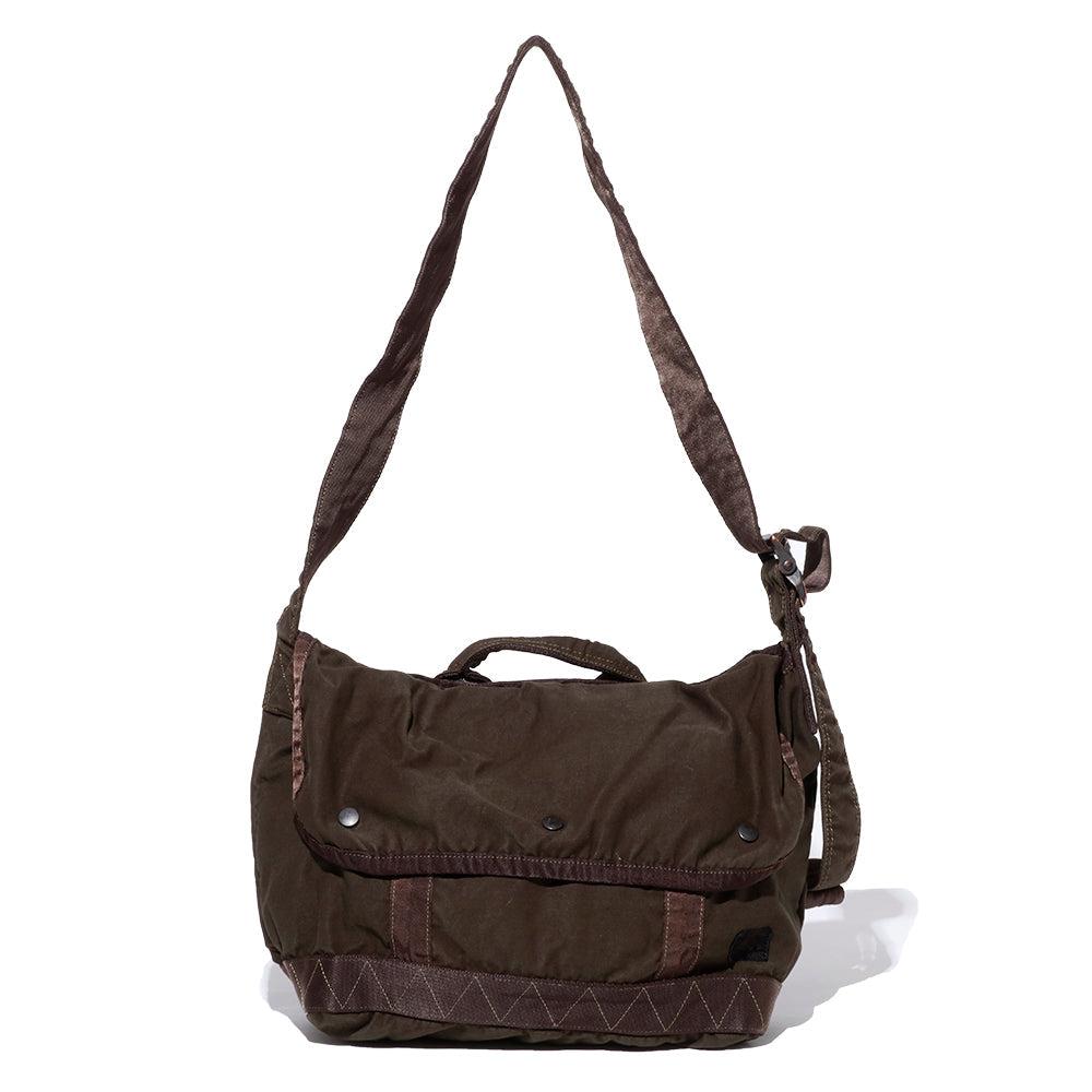 Porter Yoshida Crag Messenger Bag (M) Khaki-Bag-Clutch Cafe