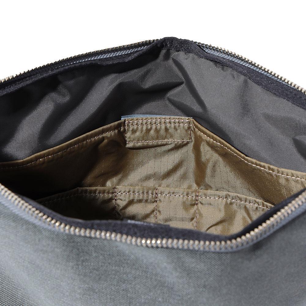 Porter Yoshida Hype Document Case Stone Grey x Sand-Document Case-Clutch Cafe