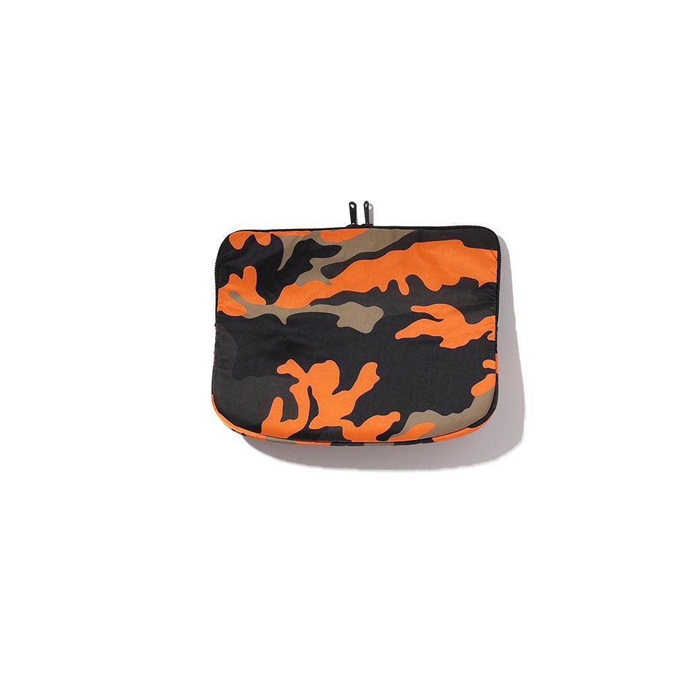 Porter Yoshida PS Camo Document Case Woodland Orange-Document Case-Clutch Cafe