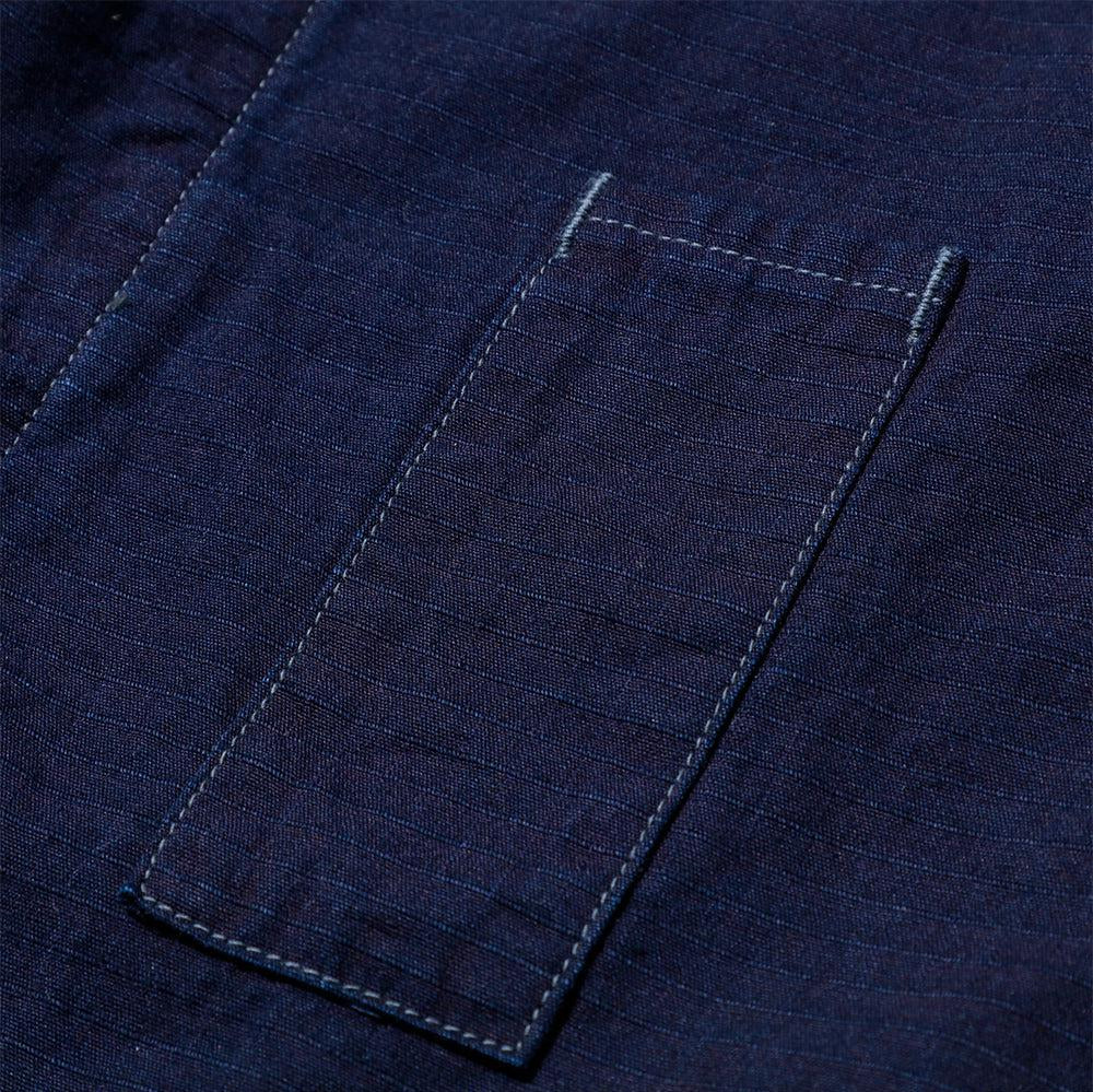 Post Overalls BDU-R Cotton Ripstop Jacket Indigo-Jacket-Clutch Cafe