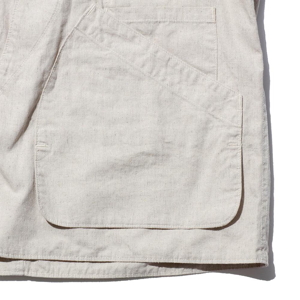 Post Overalls Dee Vest Natural-Shirt-Clutch Cafe