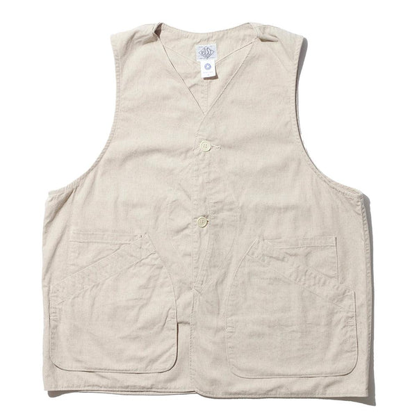 Post Overalls Dee Vest Natural-Shirt-Clutch Cafe
