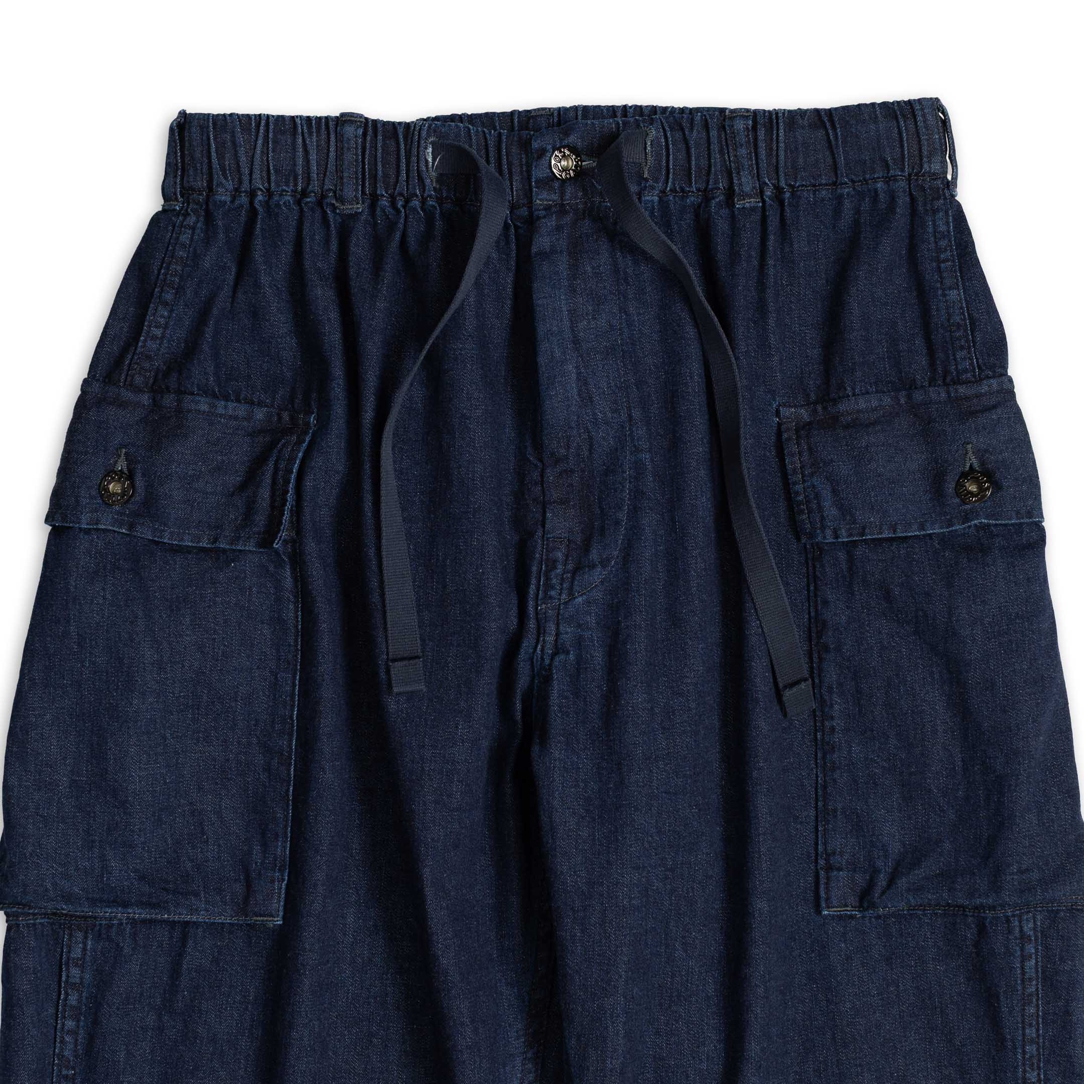 Post Overalls E-Z Walkabout Pants 8 oz denim w/deep wash-Trousers-Clutch Cafe