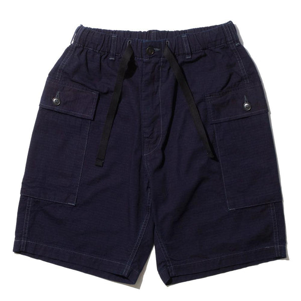 Post Overalls E-Z Walkabout Shorts Indigo-Shorts-Clutch Cafe
