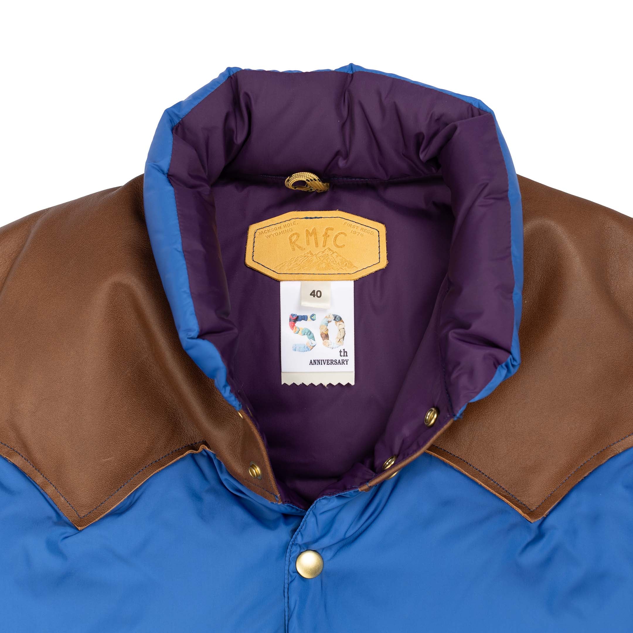 Rocky Mountain Featherbed For Clutch Cafe Down Vest Blue-Down Vest-Clutch Cafe