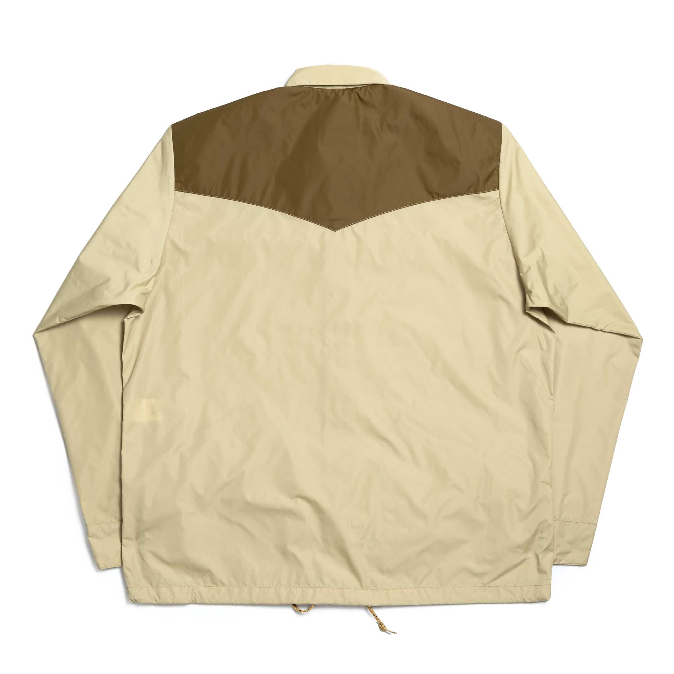 Rocky Mountain Featherbed Wind Shirt Classic Taffeta Tan-Jacket-Clutch Cafe