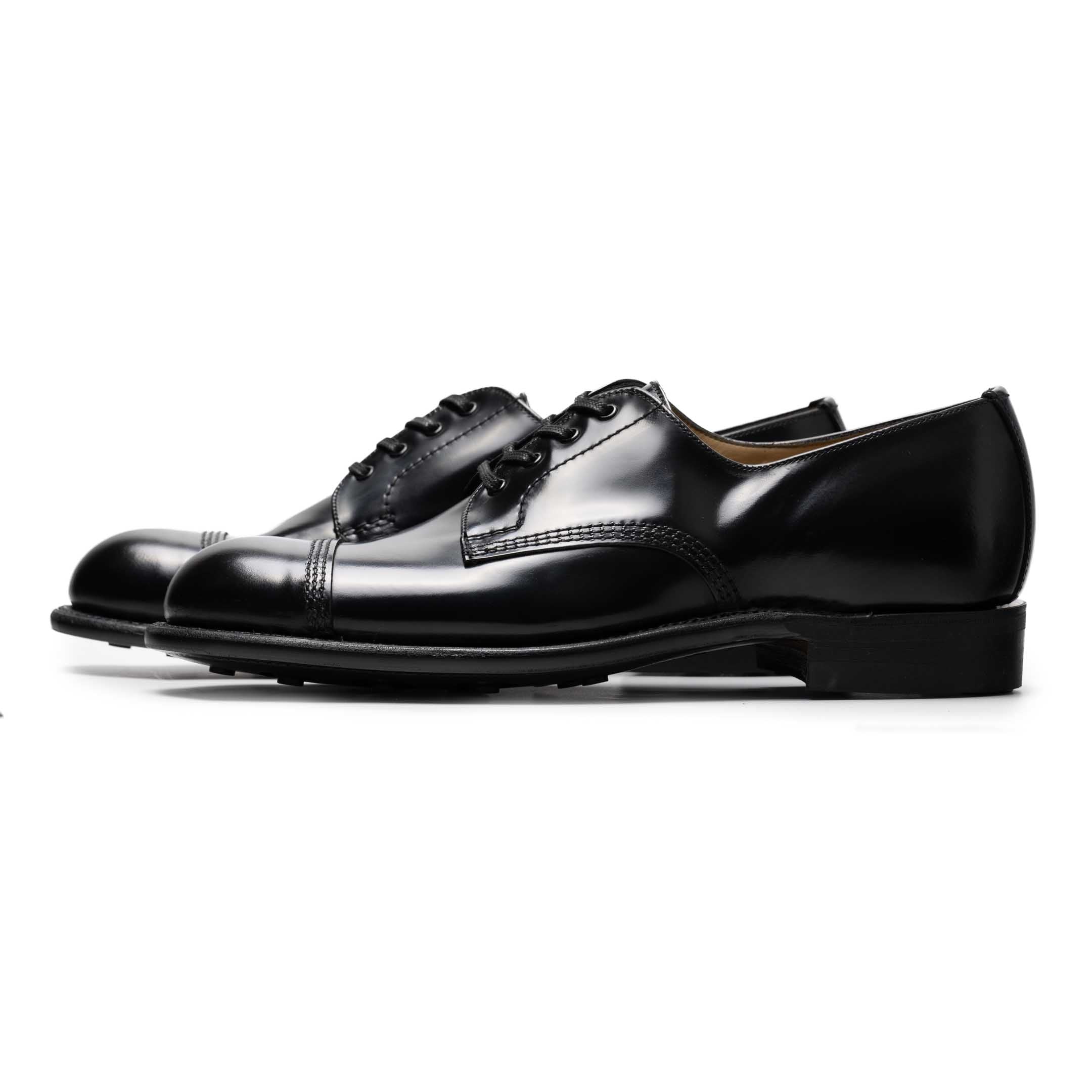 Sanders Japan BGS Derby Shoe Black 2545B-Clutch Cafe