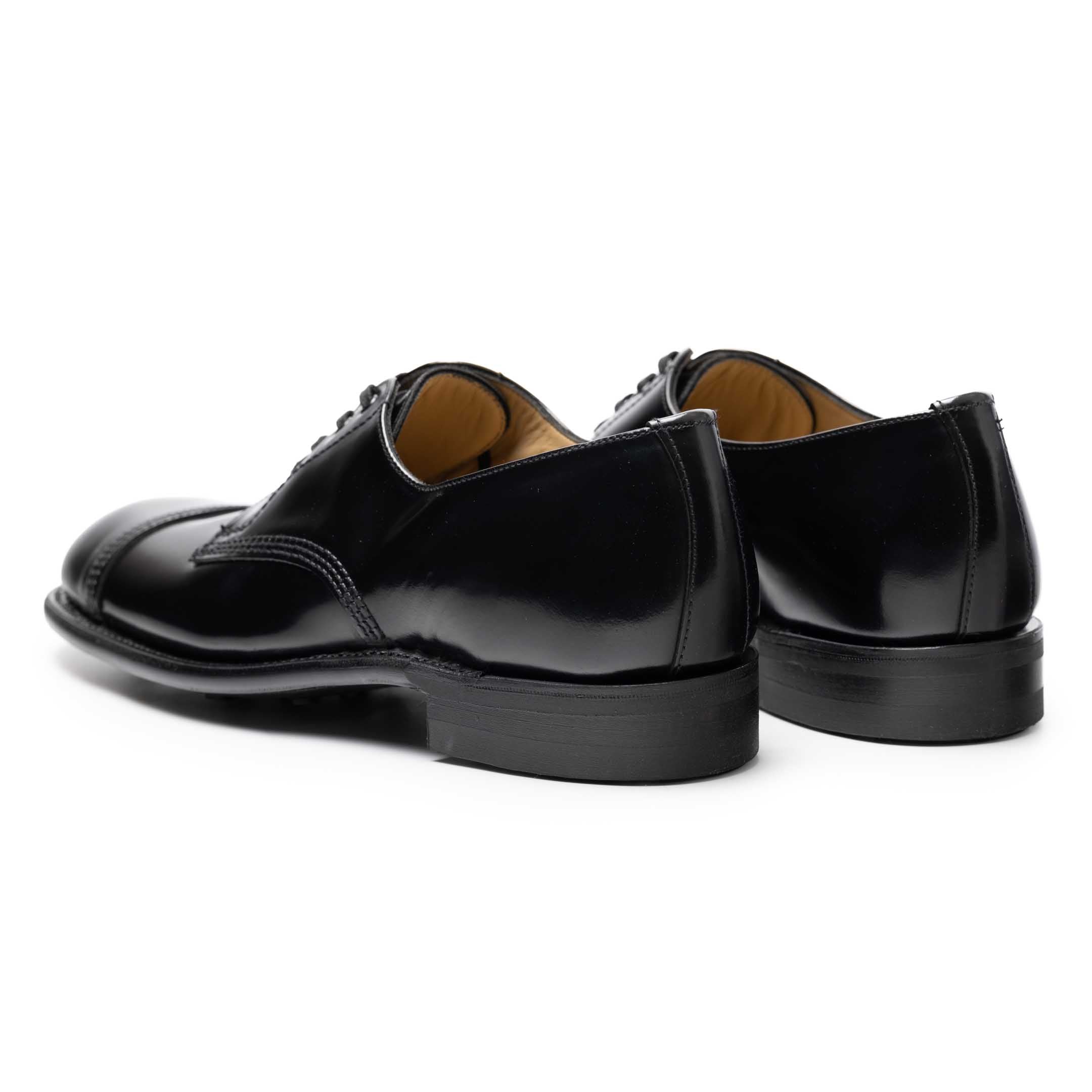 Sanders Japan BGS Derby Shoe Black 2545B-Clutch Cafe