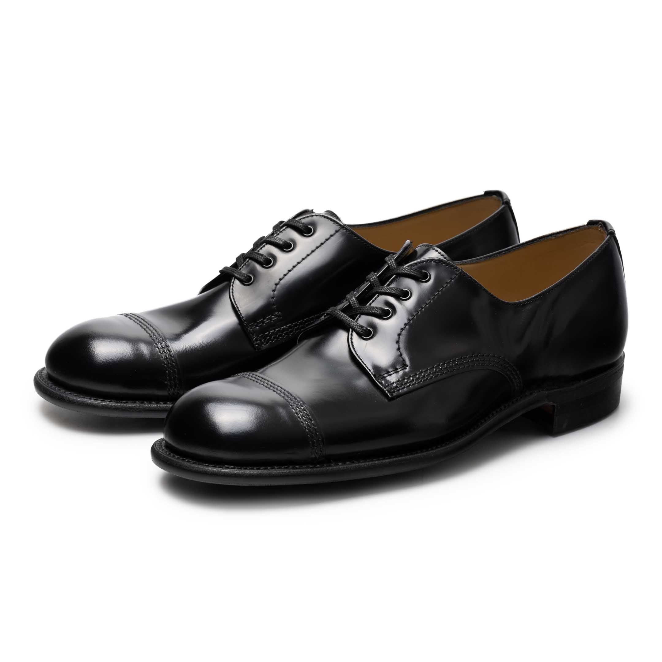 Sanders Japan BGS Derby Shoe Black 2545B-Clutch Cafe