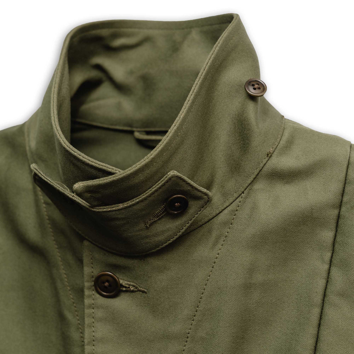 Soundman Albany Fatigue Jacket Army Green-Jacket-Clutch Cafe
