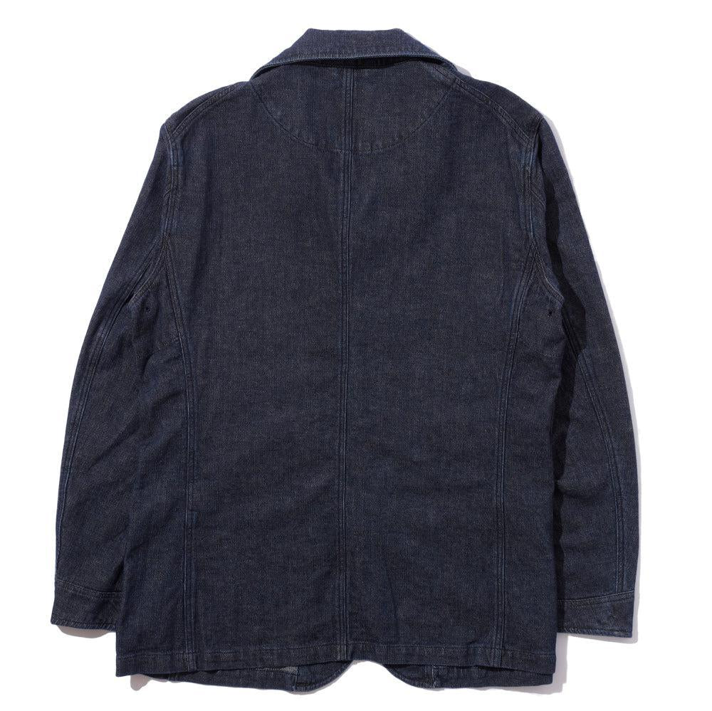 Soundman Birmingham Jacket Cotton/Linen Indigo-Jacket-Clutch Cafe