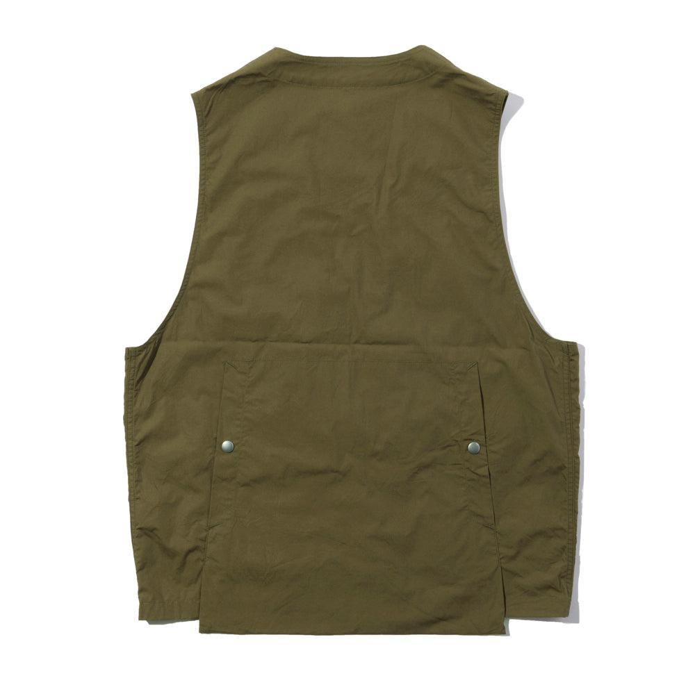 Soundman Blazer Vest Army Green-Vest-Clutch Cafe