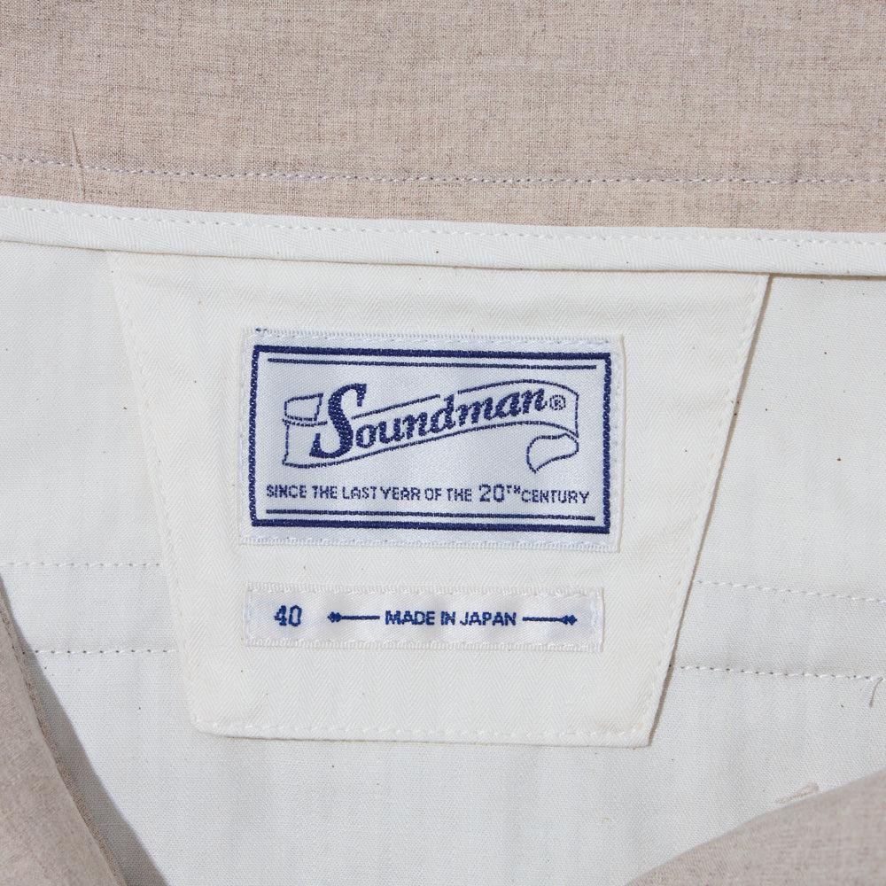 Soundman Clarke Trouser Linen Natural-Trousers-Clutch Cafe