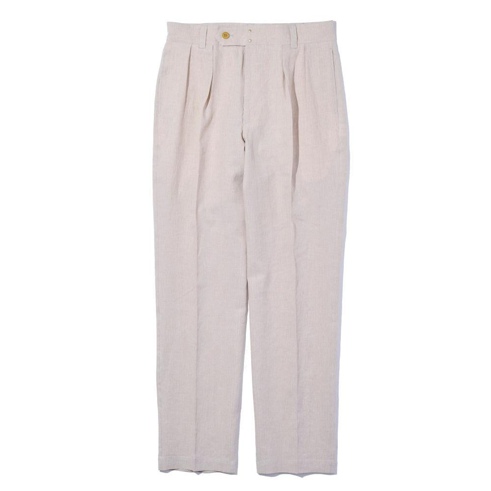 Soundman Clarke Trouser Linen Natural-Trousers-Clutch Cafe