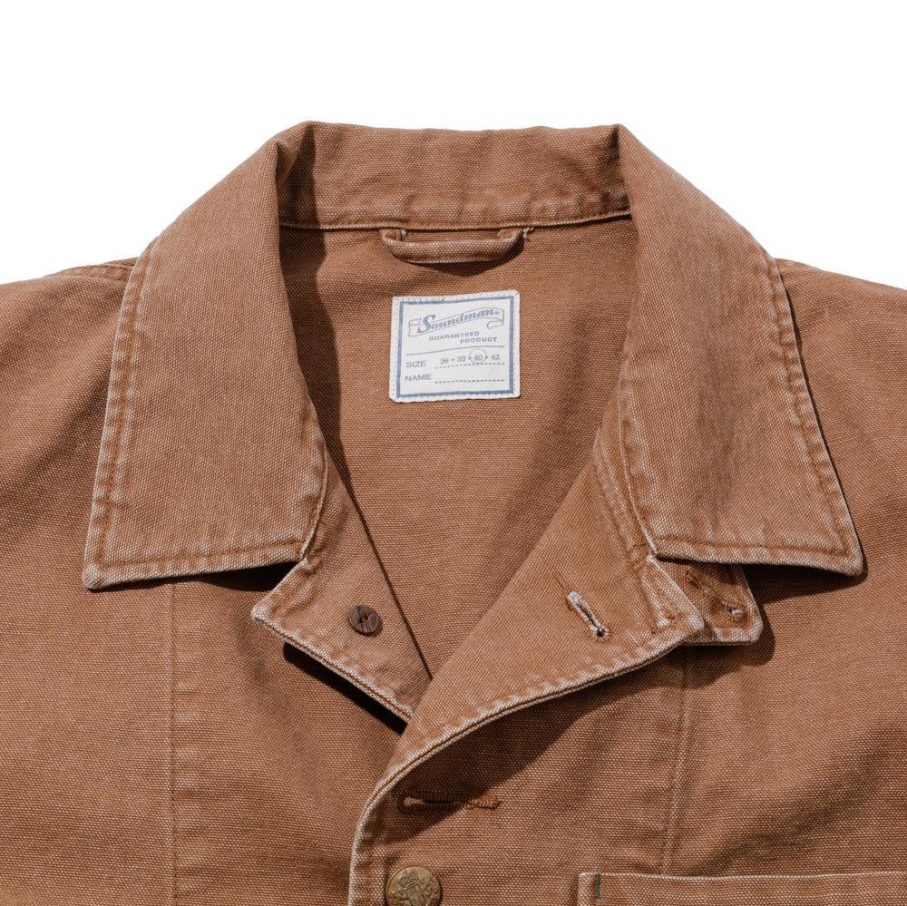 Soundman Eagle Railway Jacket Coyote-Jacket-Clutch Cafe