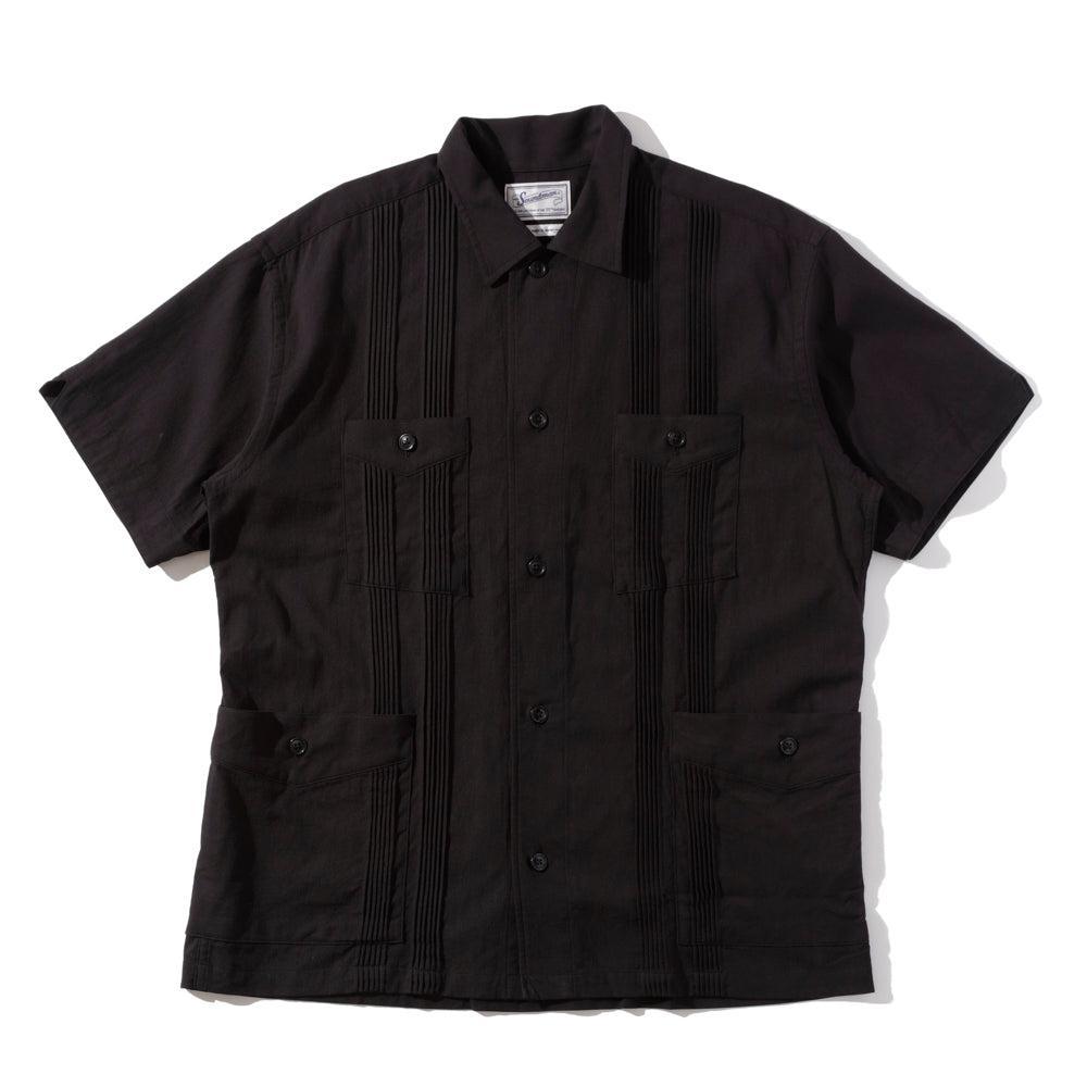 Soundman Havana Shirt Black-Shirts-Clutch Cafe