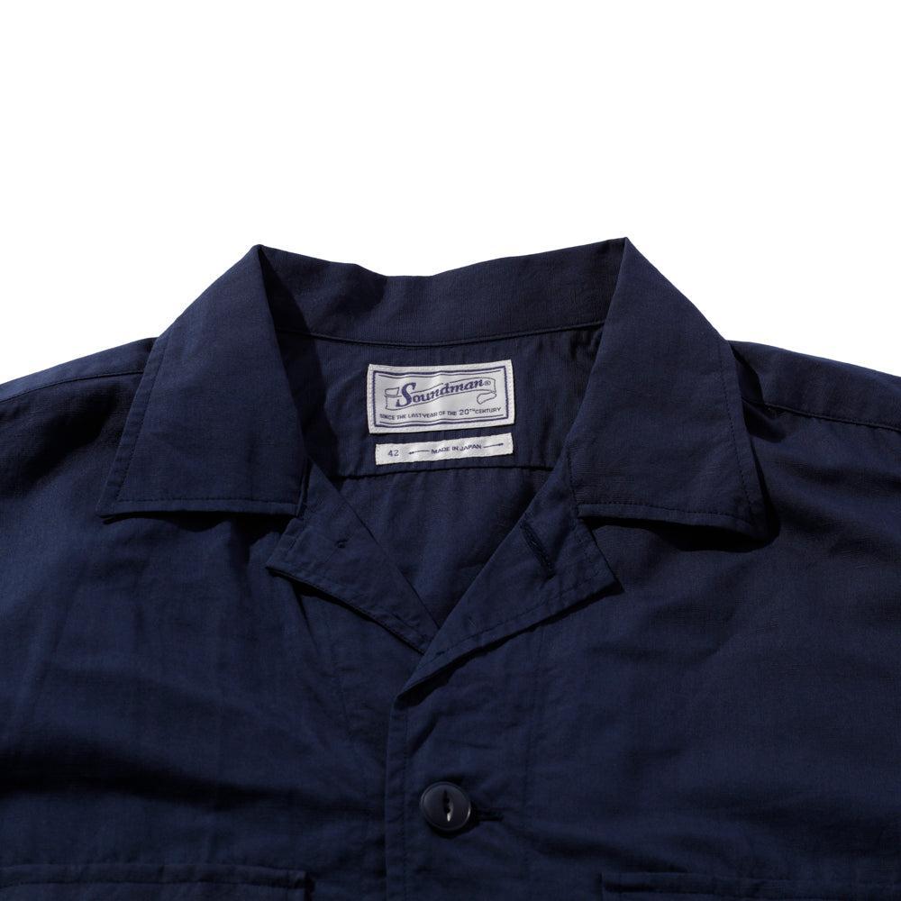 Soundman Morris Shirt Indigo-Shirt-Clutch Cafe