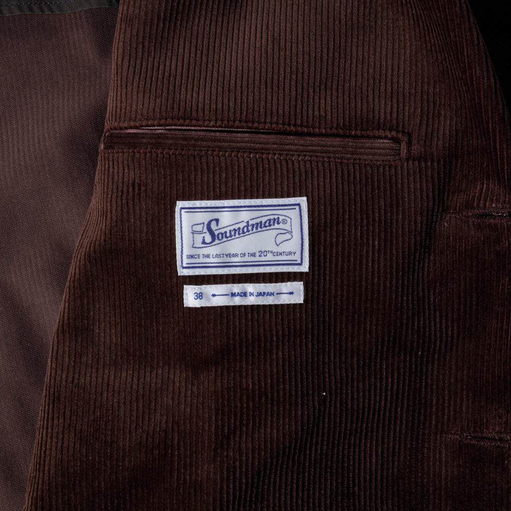 Soundman Rector Corduroy Jacket Brown-Jacket-Clutch Cafe