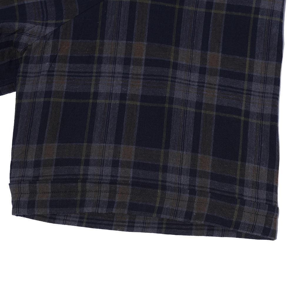 Soundman Shark II Open Collar Shirt Brown-Clutch Cafe