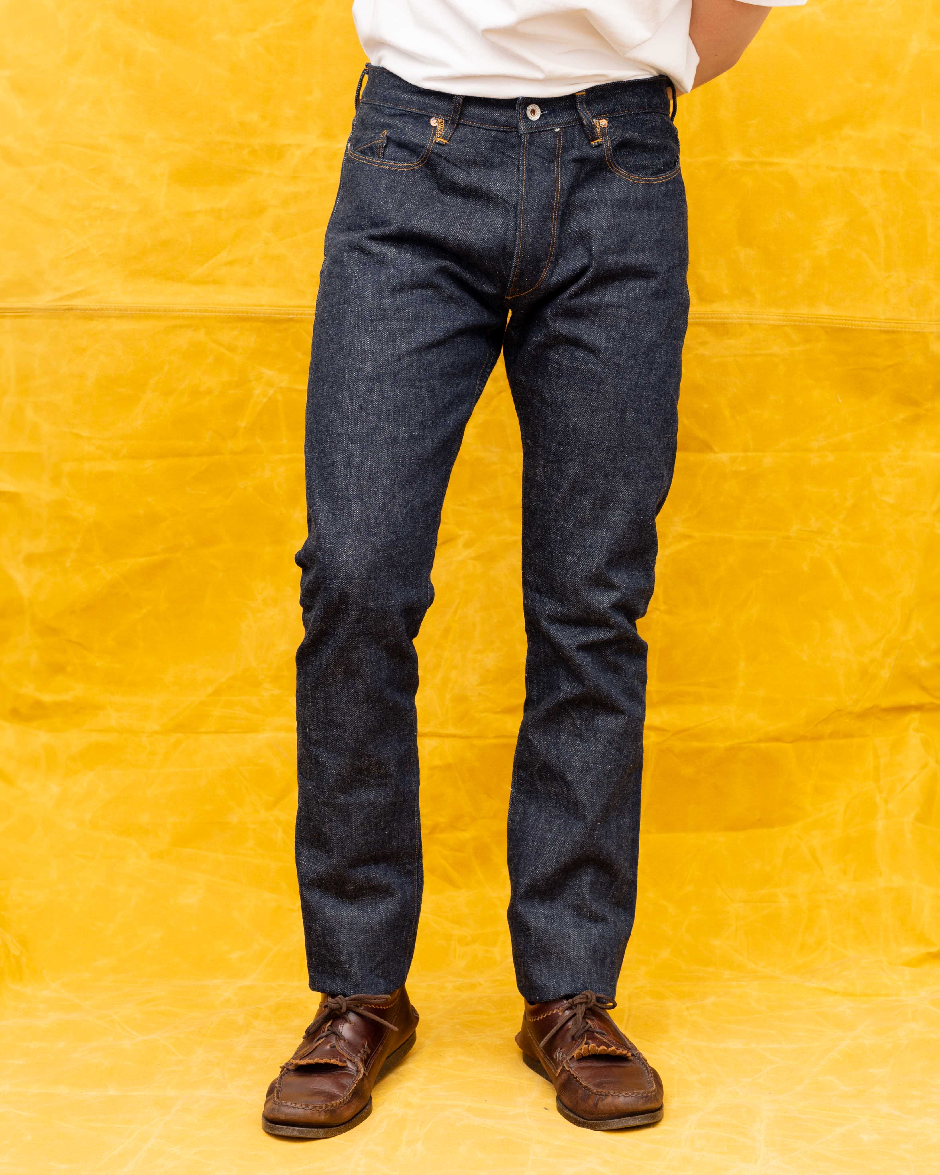 Stevenson Overall Monterey 110-OSX 14oz Jean-Jeans-Clutch Cafe-selvage denim-selfedge denim