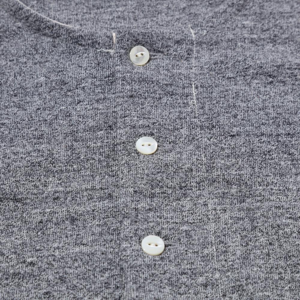 Stevenson Overall Sideflex Loopwheel S/S Henley Heather Grey-Clutch Cafe