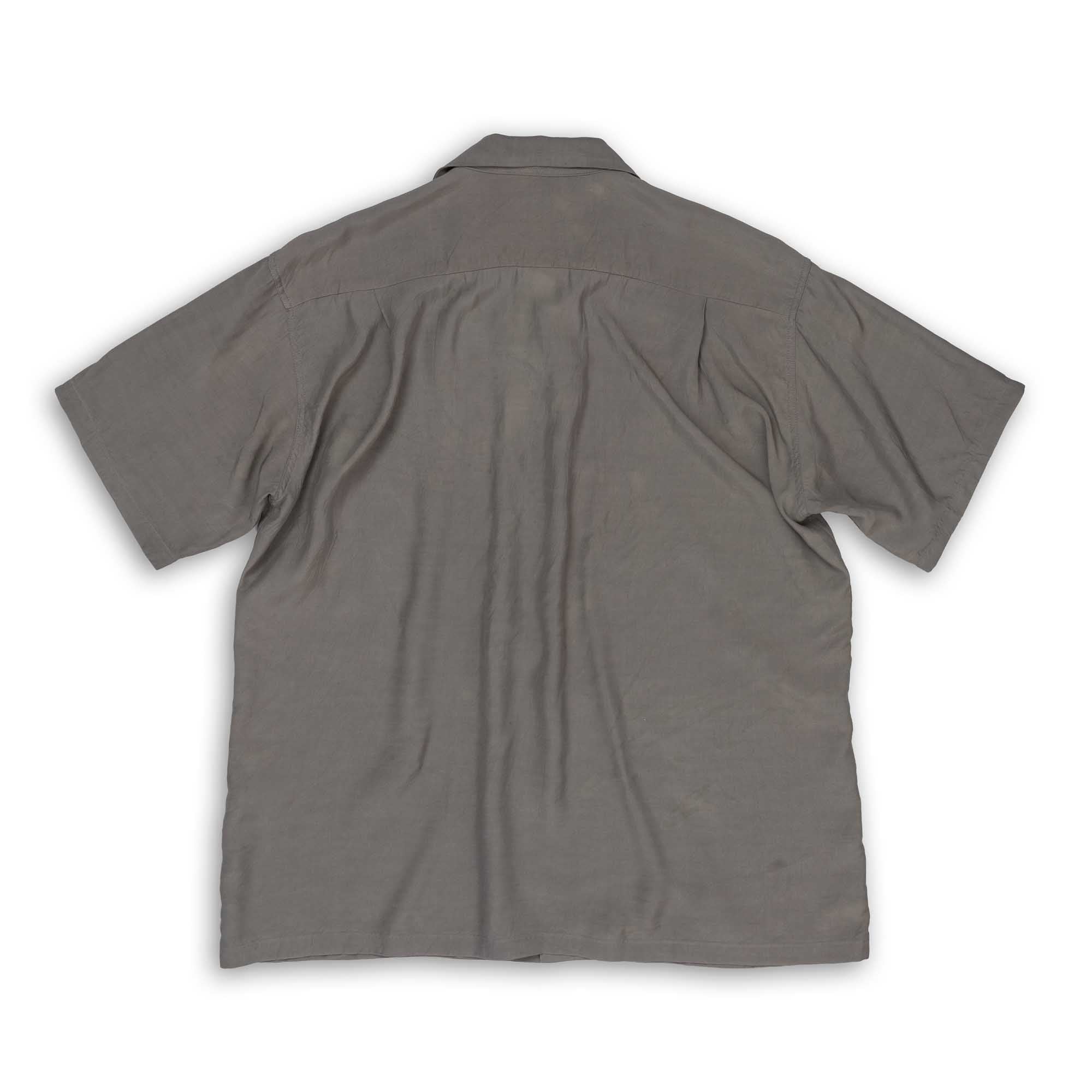 Style Eyes by Toyo Enterprise Plain Bowling S/S Shirt Grey-Shirt-Clutch Cafe