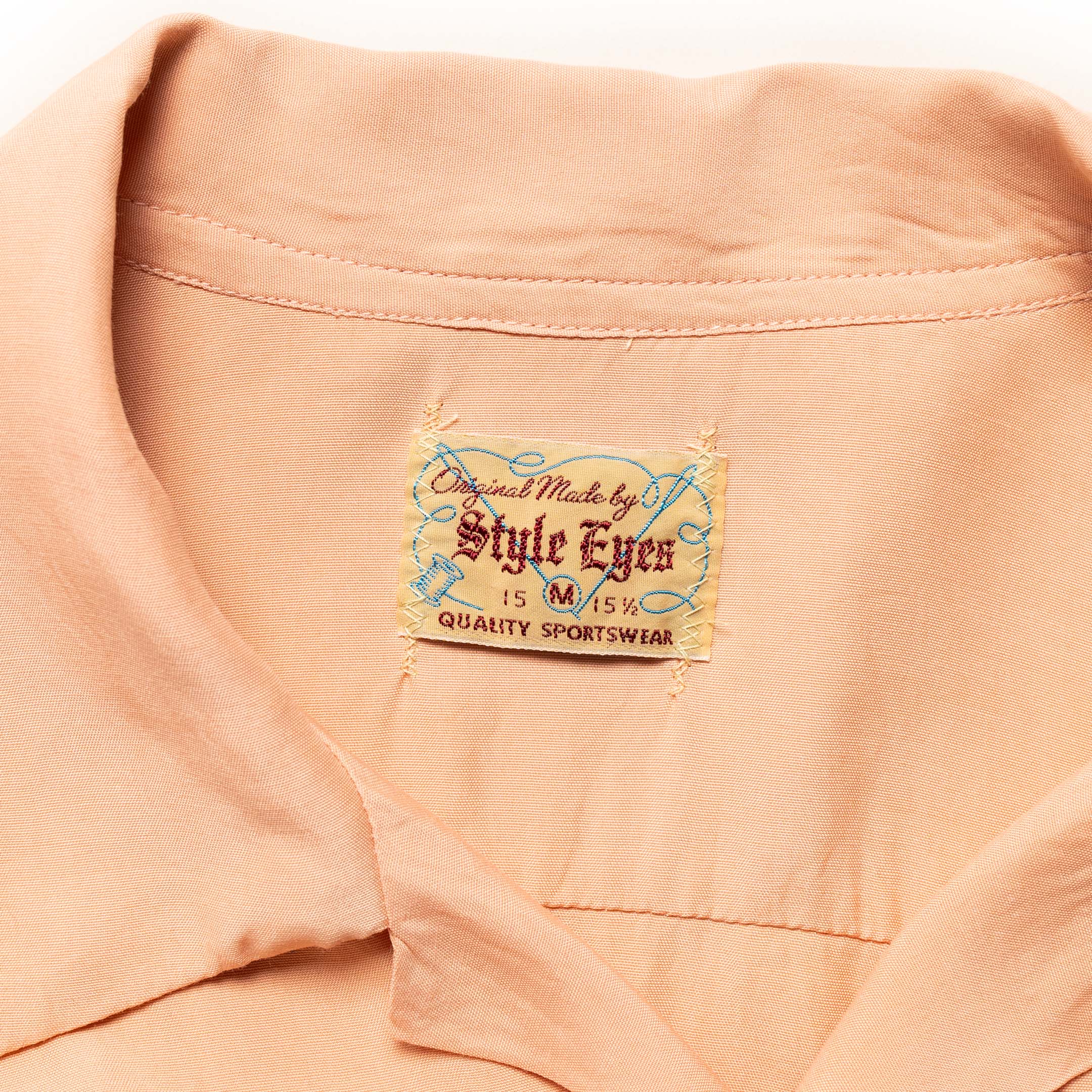 Style Eyes by Toyo Enterprise Plain Rayon Bowling Shirt Pink-Shirt-Clutch Cafe