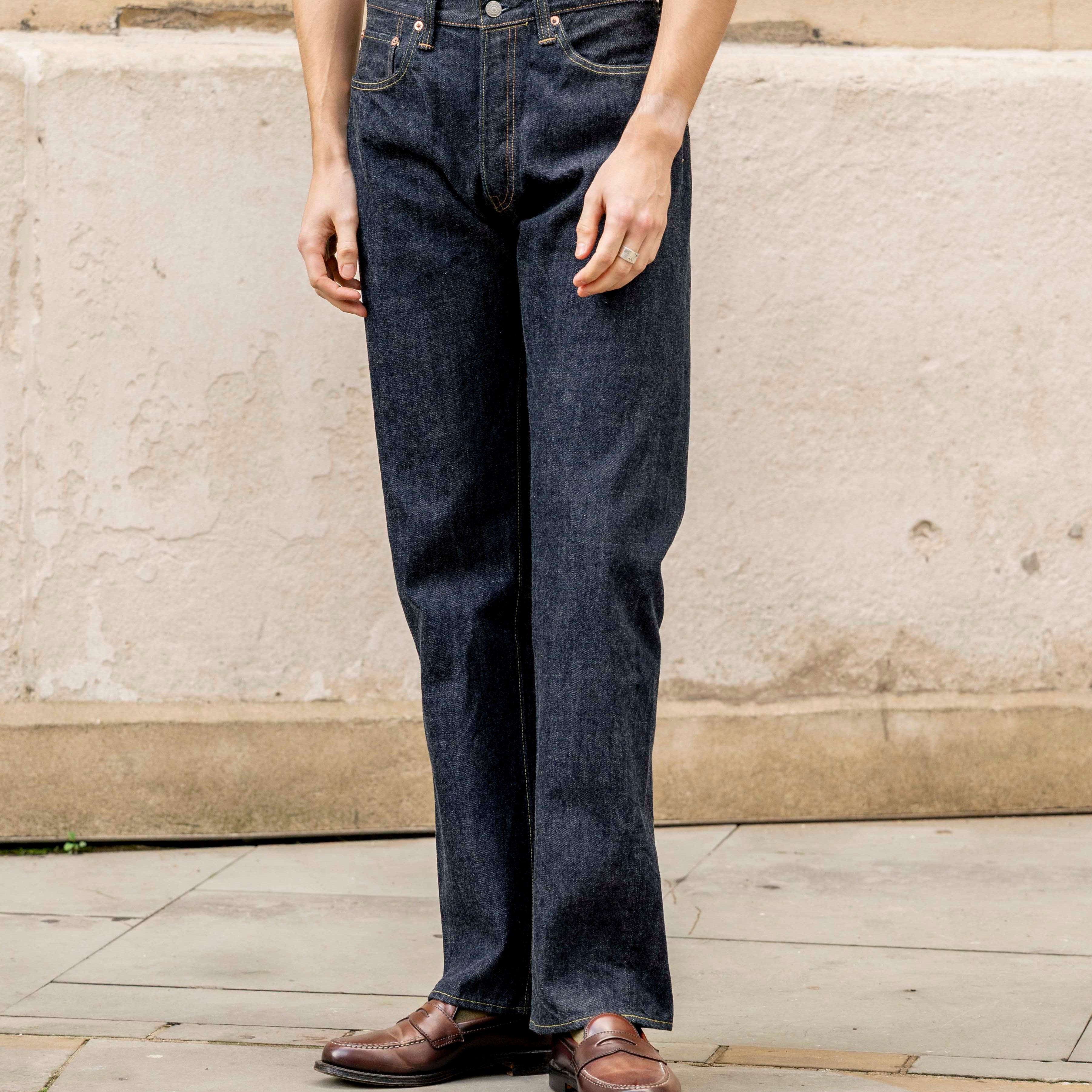 Sugar Cane 1947 14.25 oz Denim Jeans Indigo-Jeans-Clutch Cafe-selvage denim-selfedge denim