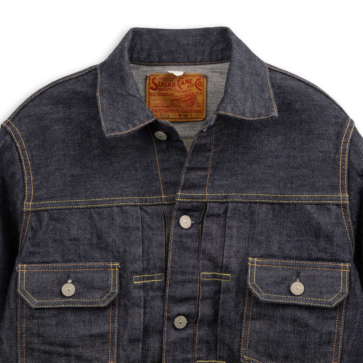 Sugar Cane 1953 Type II Denim Jacket Indigo-Denim Jacket-Clutch Cafe