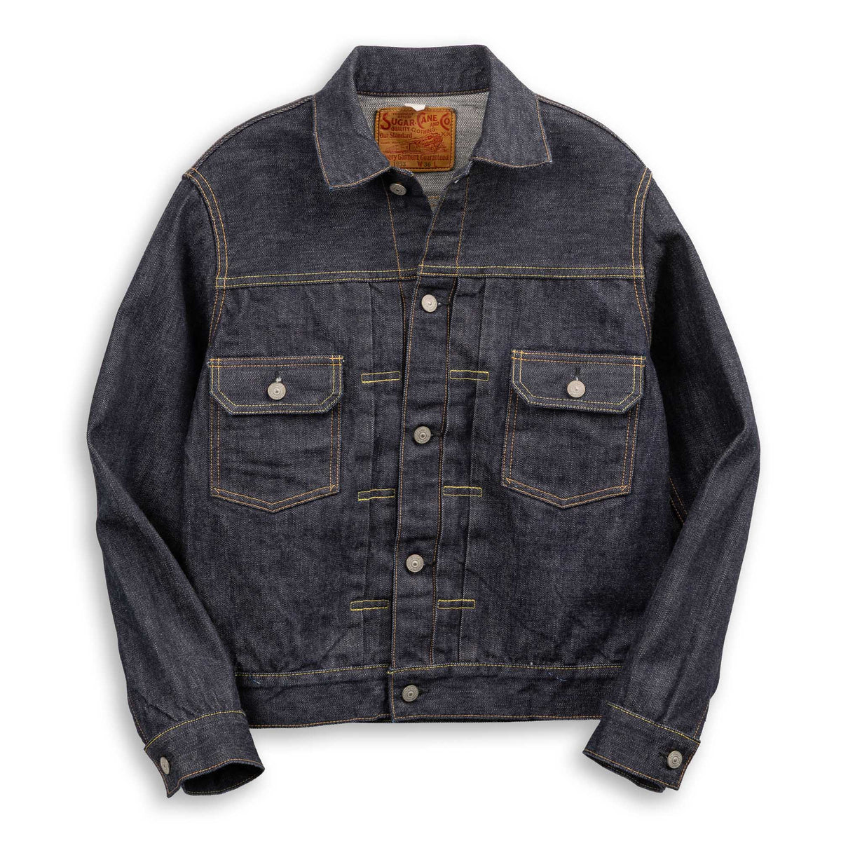 Sugar Cane 1953 Type II Denim Jacket Indigo-Denim Jacket-Clutch Cafe