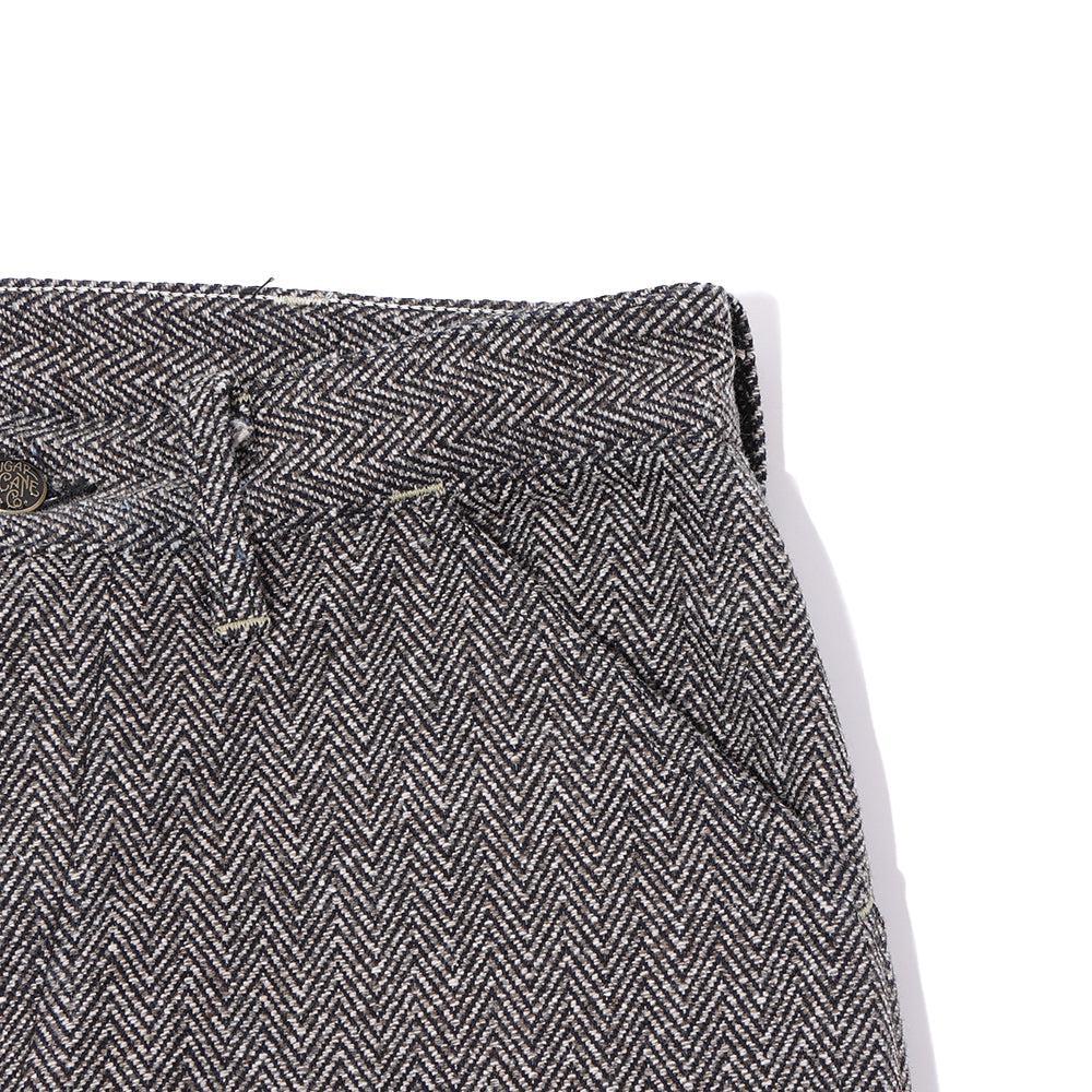 Sugar Cane Fiction Romance 16.7 oz Indigo Tweed Work Pants-Trousers-Clutch Cafe