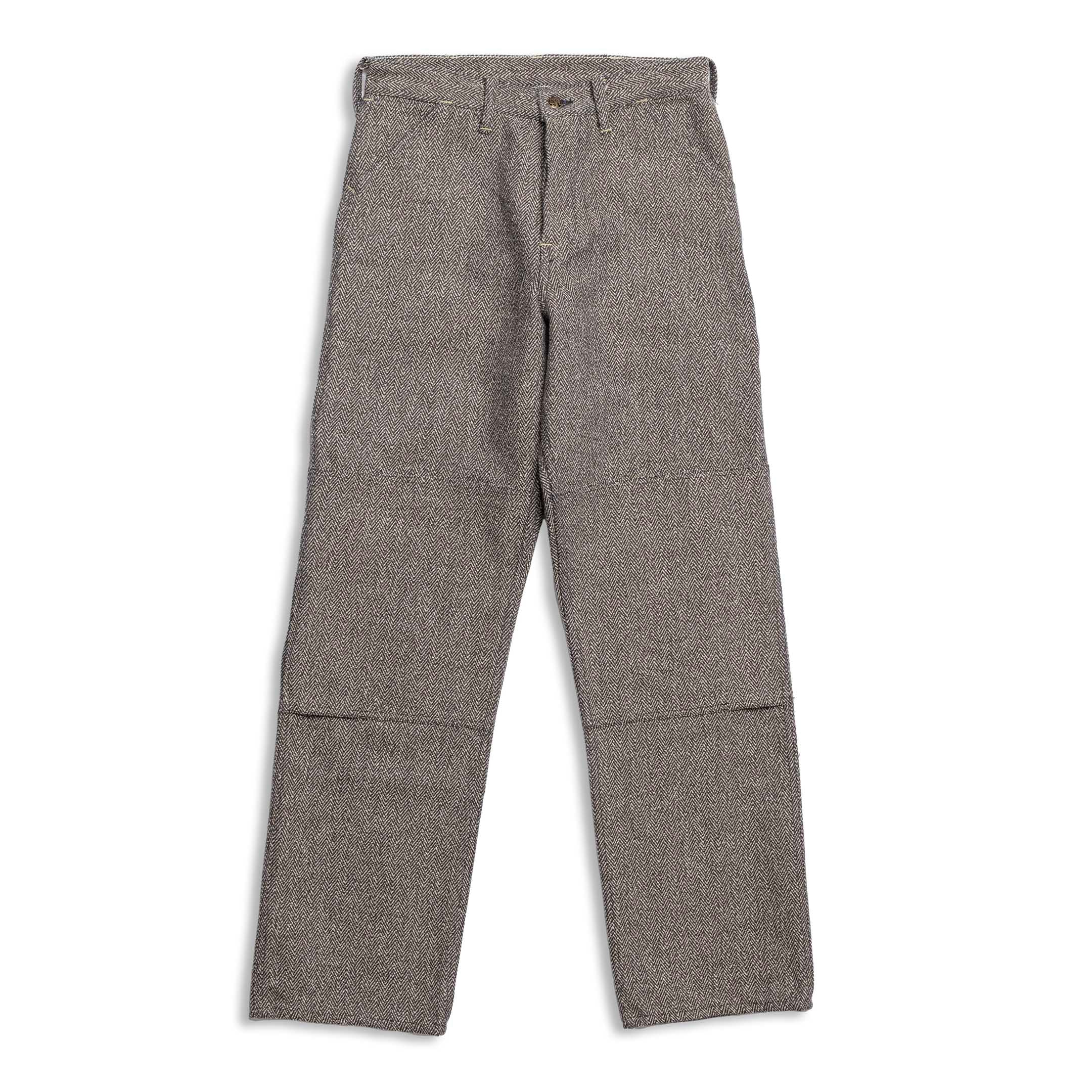 Sugar Cane Fiction Romance 16.7 oz Indigo Tweed Work Pants-Trousers-Clutch Cafe