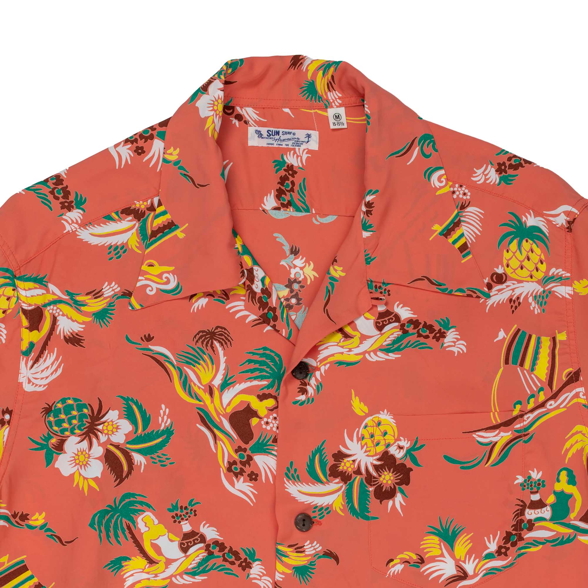 Sun Surf Island Trip Hawaiian Shirt Red-Hawaiian Shirt-Clutch Cafe