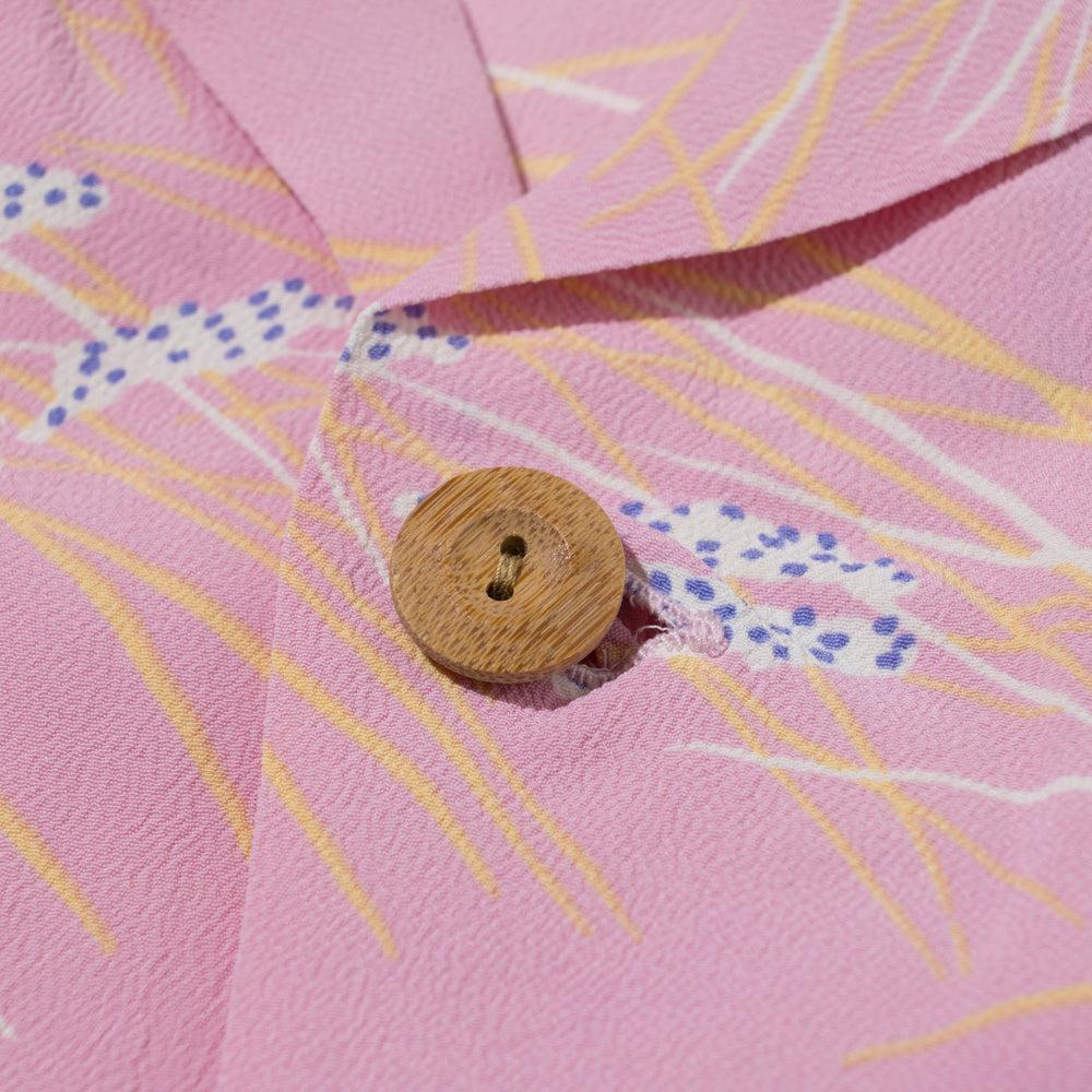 Sun Surf Scarecrow Hawaiian Shirt Pink-Hawaiian Shirt-Clutch Cafe
