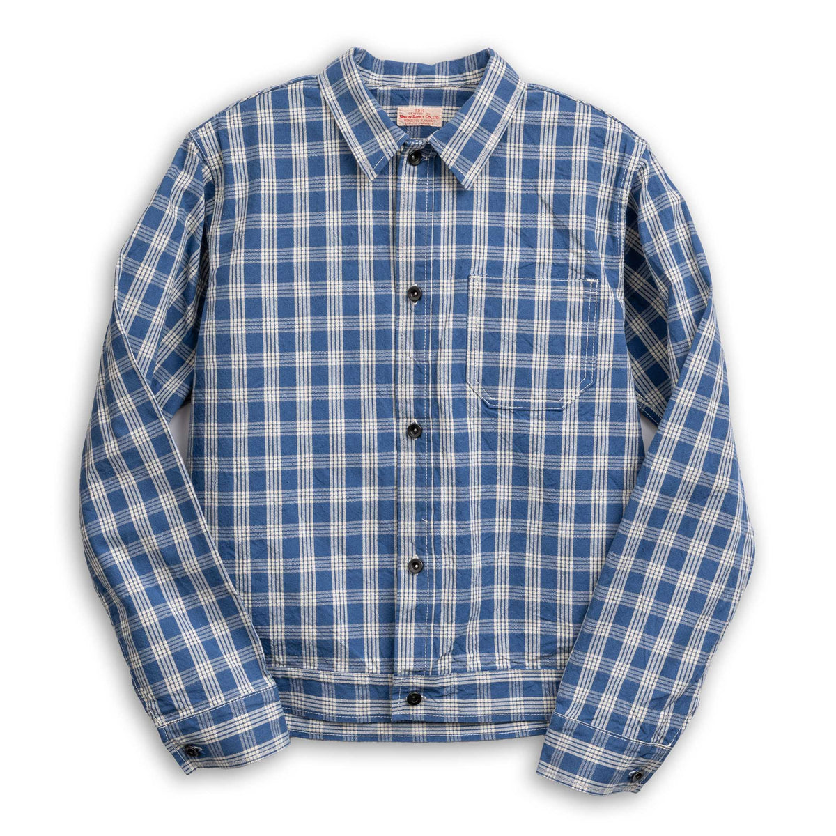 Sun Surf Union Supply Palaka Jacket Navy – Clutch Cafe