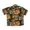 Sun Surf x Mister Freedom Rock n' Roll Shirt 'Action Packed' Black-Hawaiian Shirt-Clutch Cafe