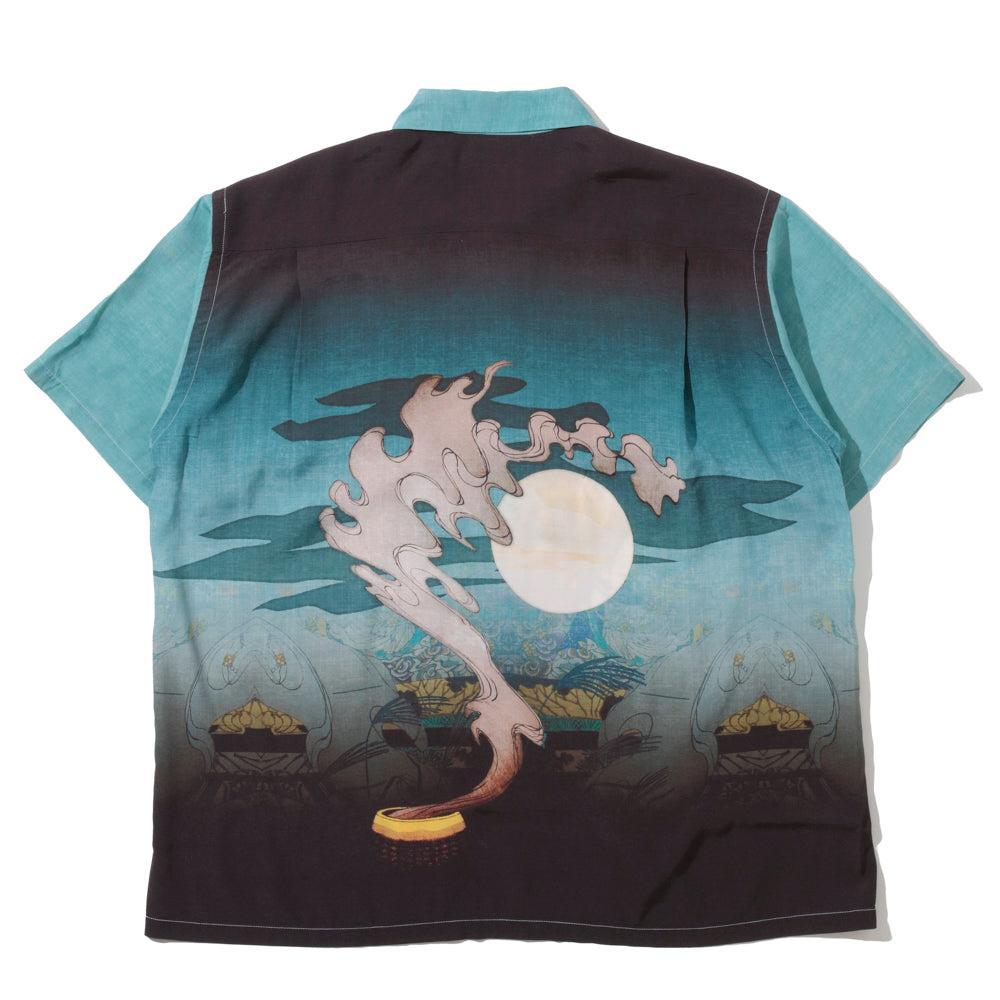 Sun Surf × Yoshitoshi Tsukioka Special Edition Hawaiian Shirt 'Murasaki Inaka Genji'-Hawaiian Shirt-Clutch Cafe