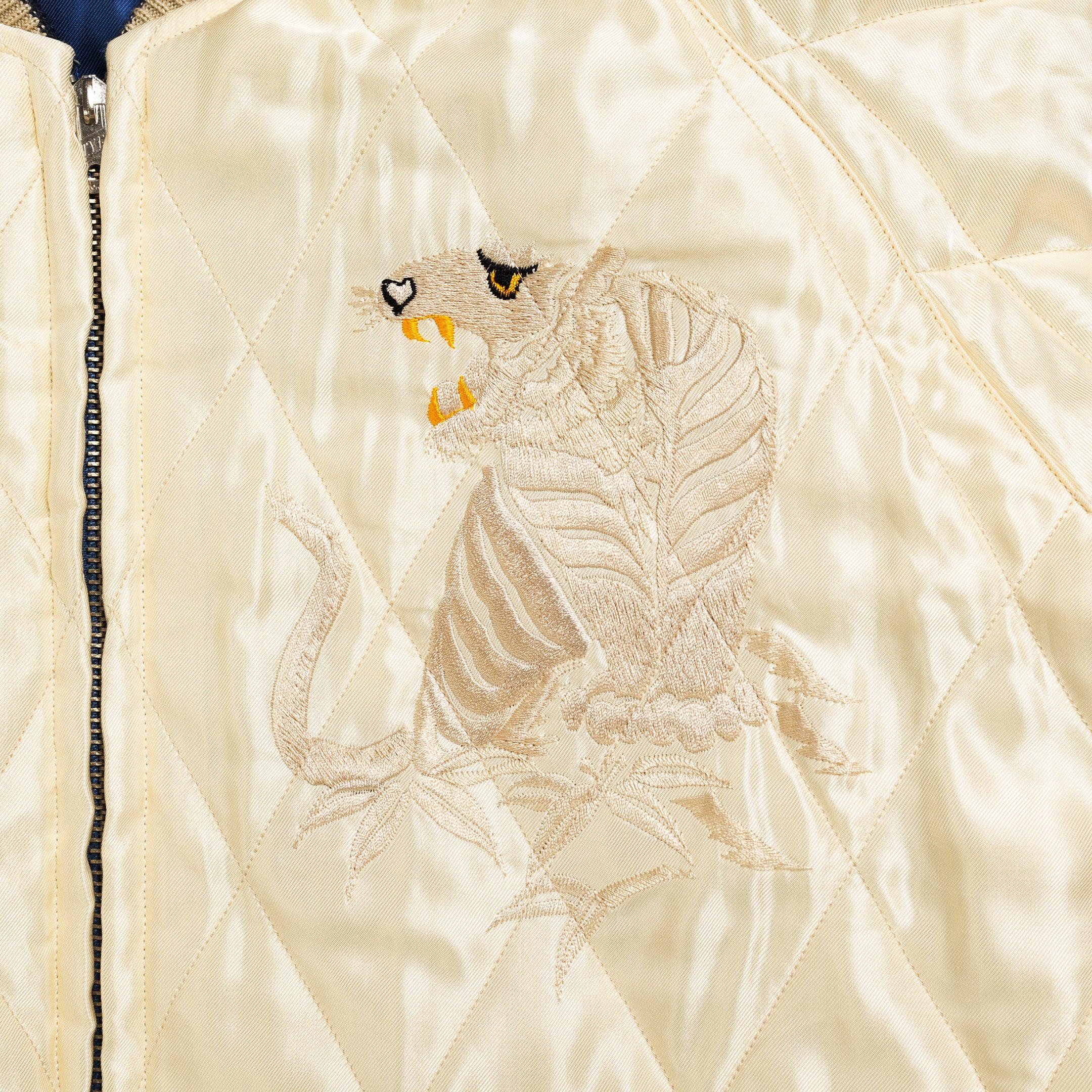 Tailor Toyo Acetate Quilt Duelling Dragon x White Tiger-Jacket-Clutch Cafe
