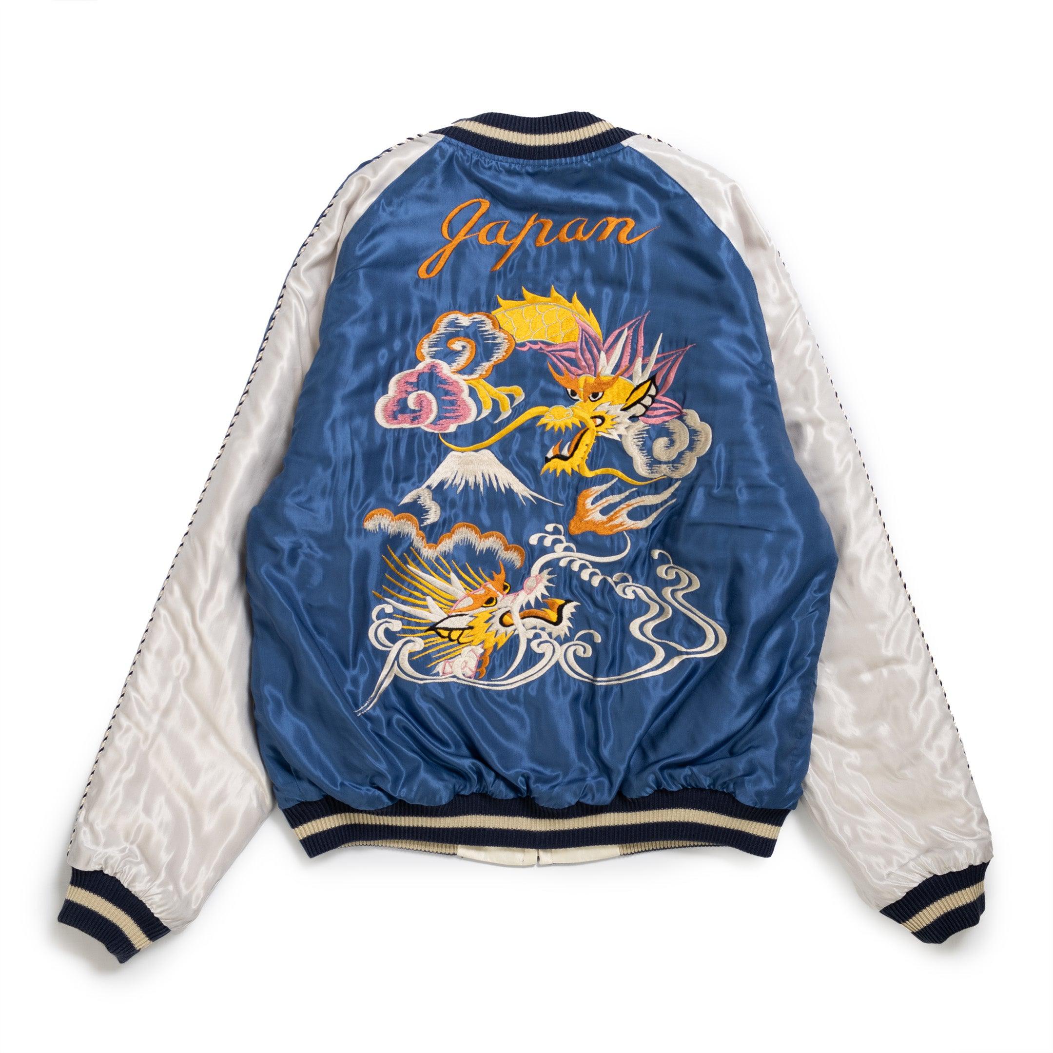 Tailor Toyo Acetate Quilt Duelling Dragon x White Tiger-Jacket-Clutch Cafe