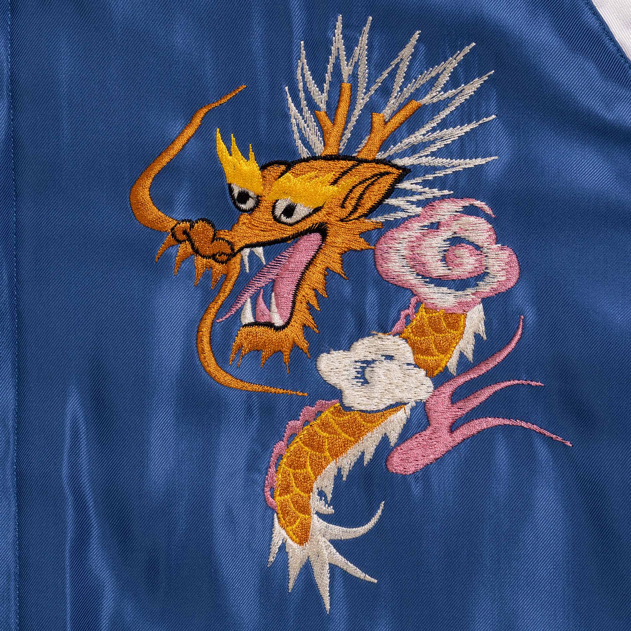 Tailor Toyo Acetate Quilt Duelling Dragon x White Tiger-Jacket-Clutch Cafe