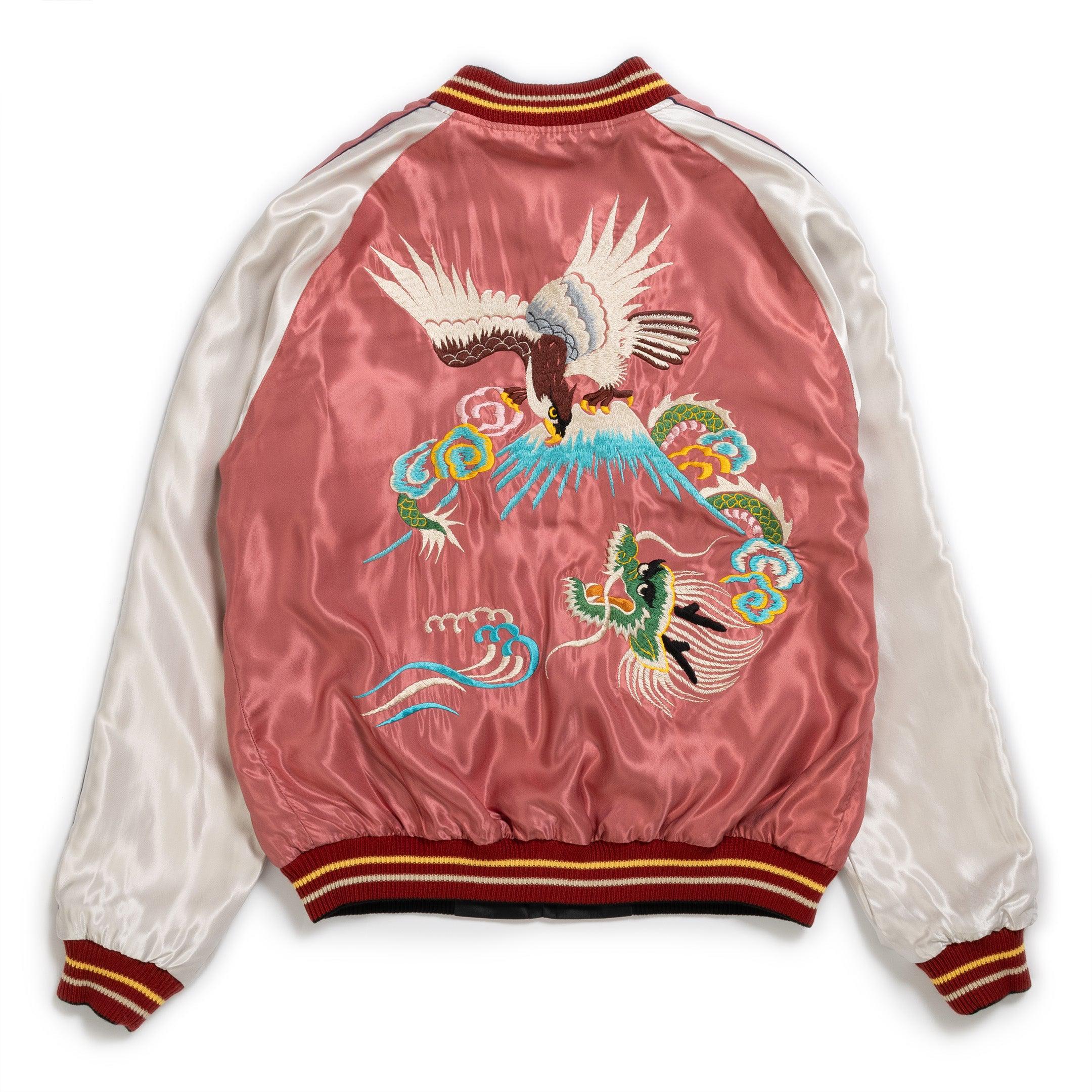 Tailor Toyo Acetate Suka Jacket Japan Map x Eagle Dragon-Jacket-Clutch Cafe