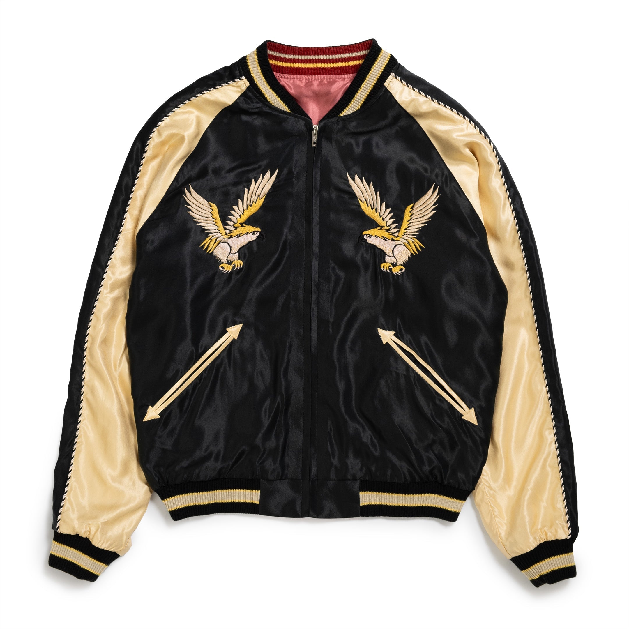 Tailor Toyo Acetate Suka Jacket Japan Map x Eagle Dragon-Jacket-Clutch Cafe