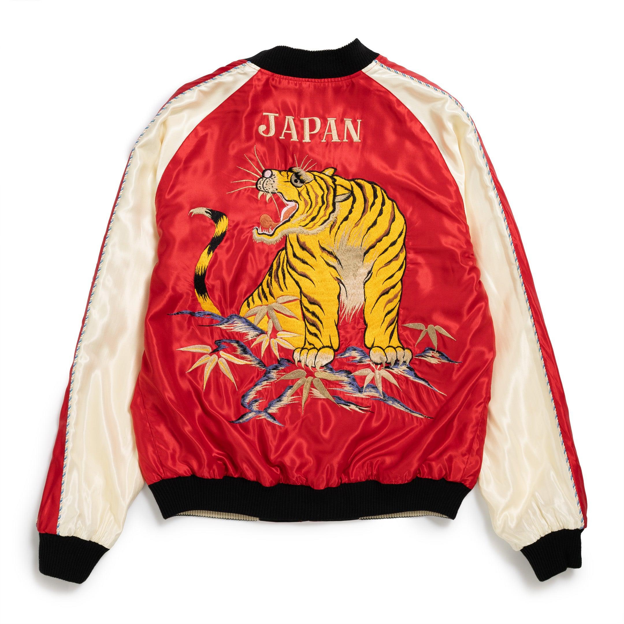 Tailor Toyo Acetate Suka Jacket Roaring Tiger x Eagle-Jacket-Clutch Cafe