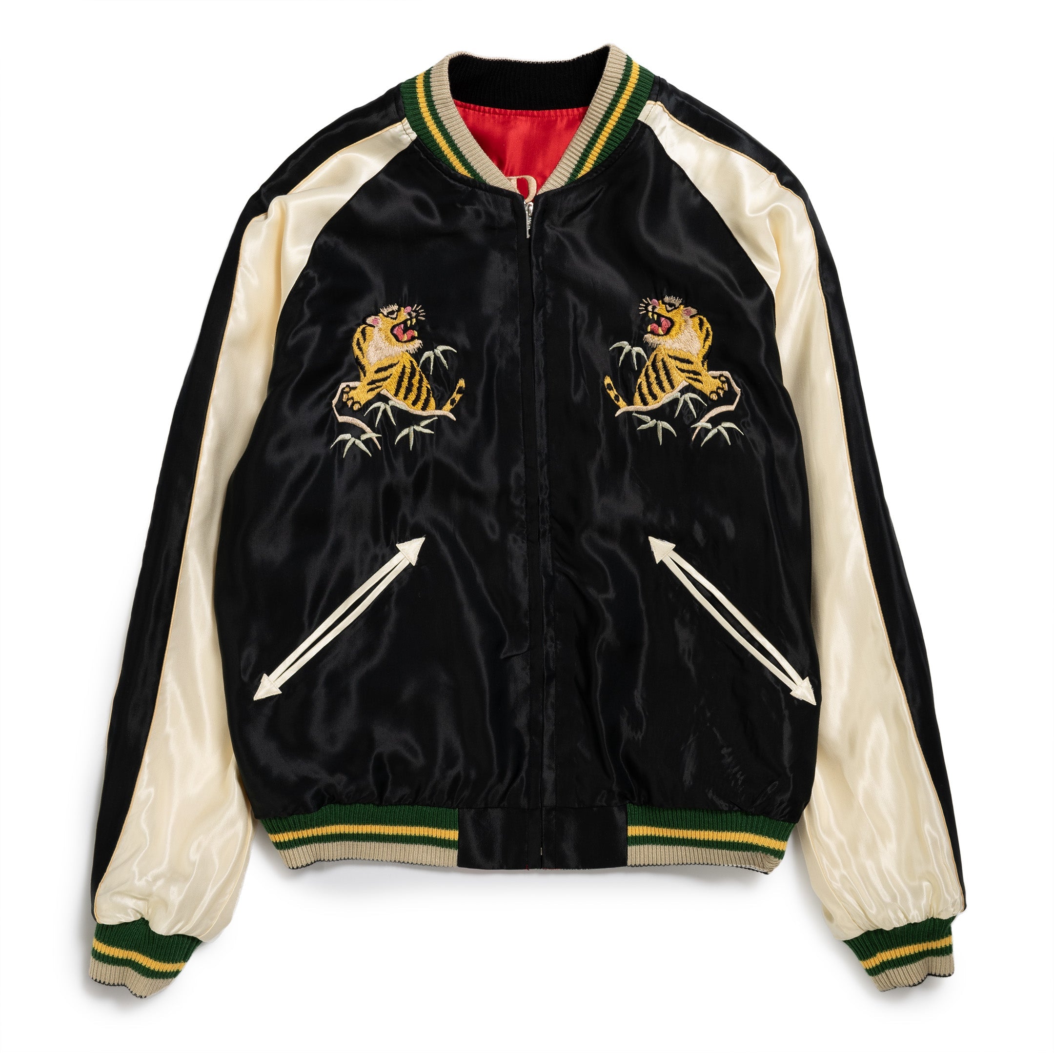 Tailor Toyo Acetate Suka Jacket Roaring Tiger x Eagle-Jacket-Clutch Cafe