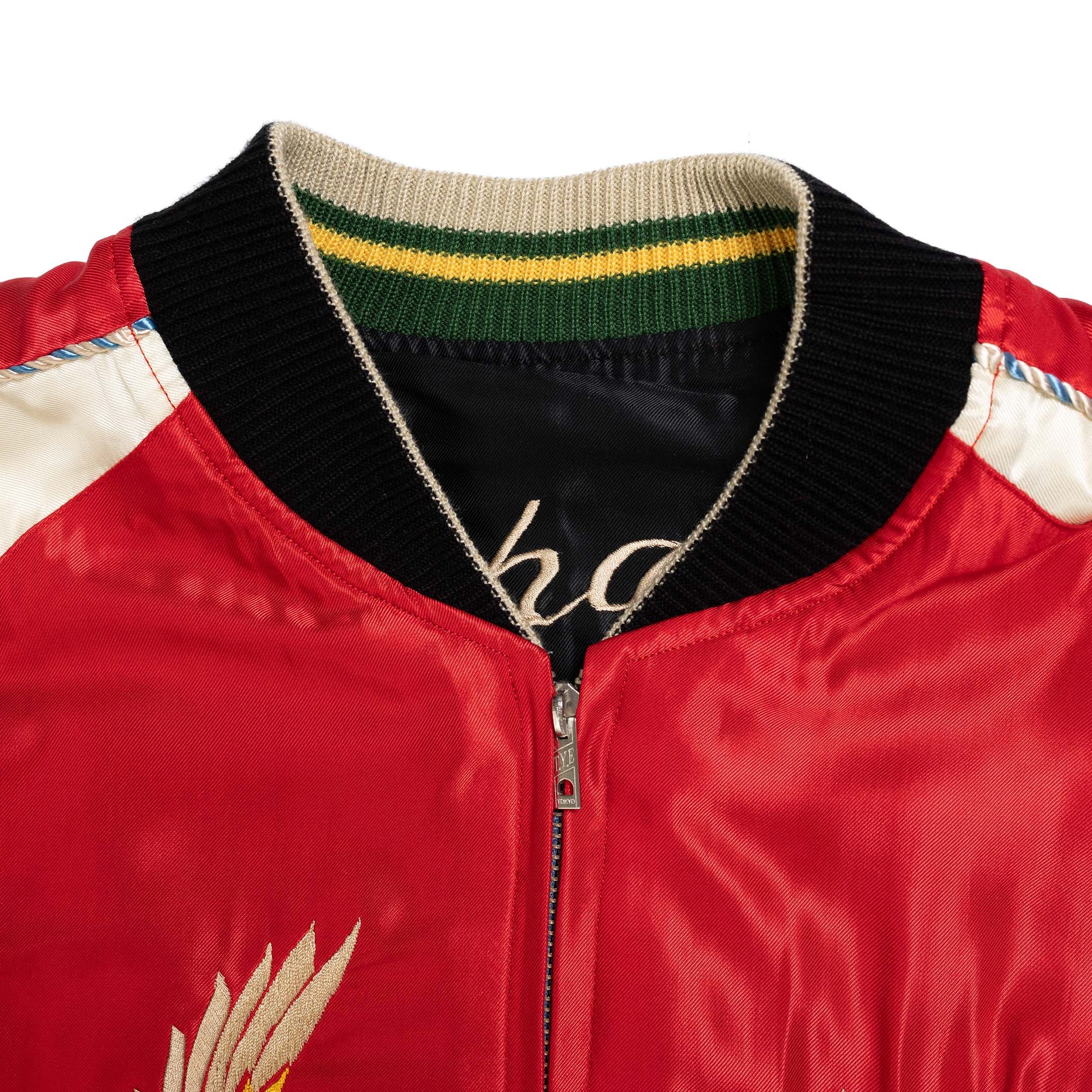 Tailor Toyo Acetate Suka Jacket Roaring Tiger x Eagle-Jacket-Clutch Cafe